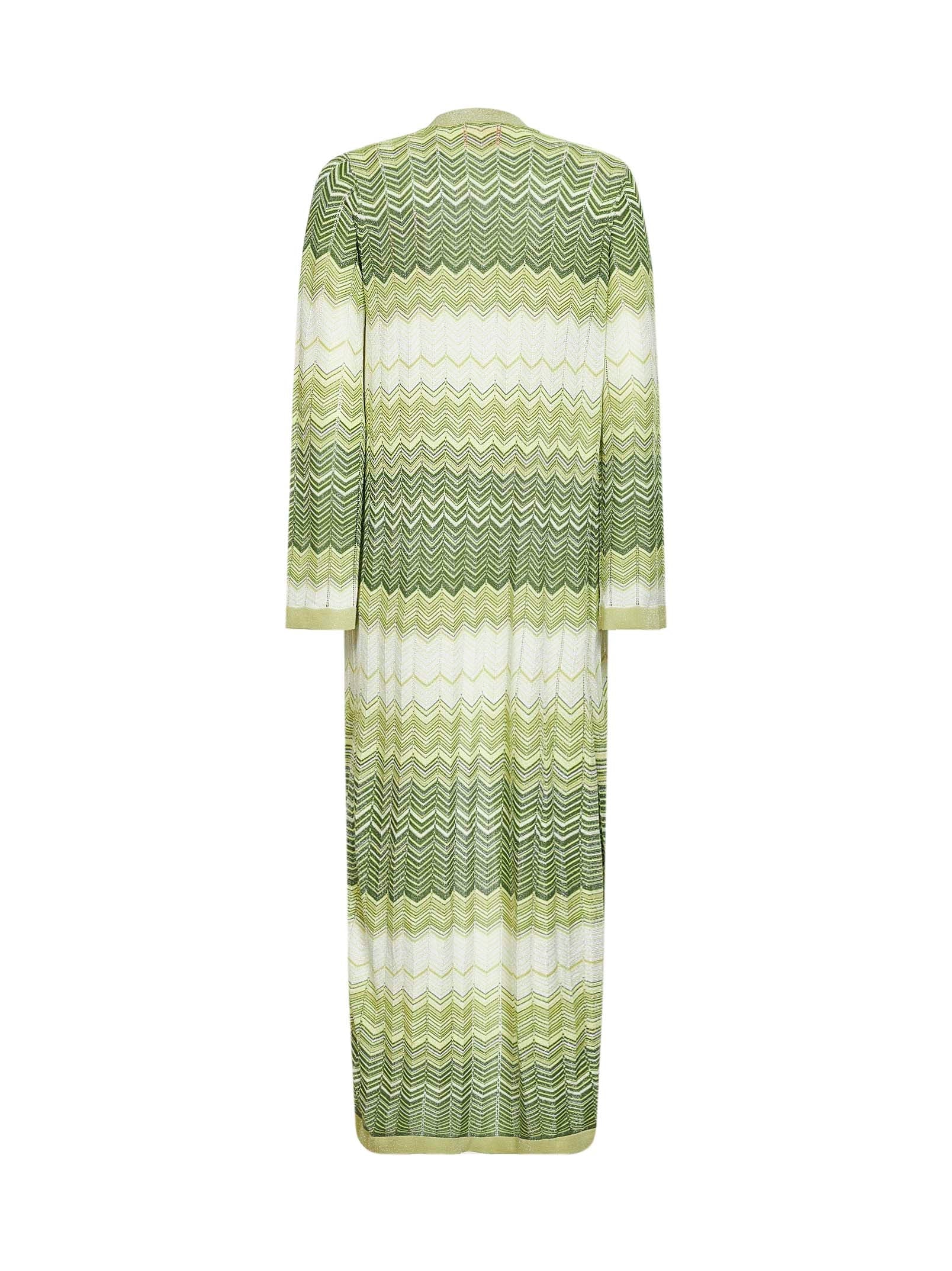 Mc2 Saint Barth Tonia Cardigan — Green, view 2