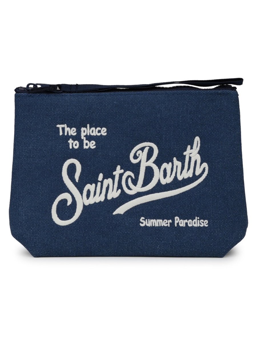 Mc2 Saint Barth Clutch — Blue by MC2 Saint Barth
