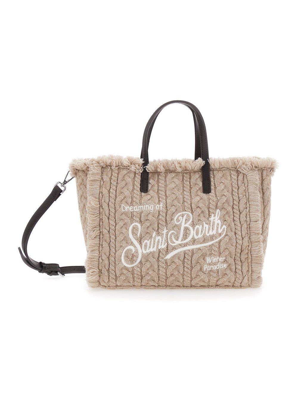 Mc2 Saint Barth Shoulder Bag — Beige by MC2 Saint Barth