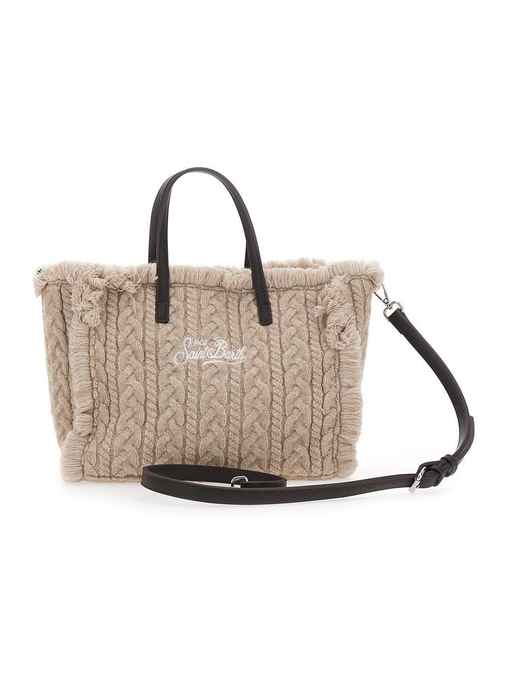Mc2 Saint Barth Shoulder Bag — Beige, view 2