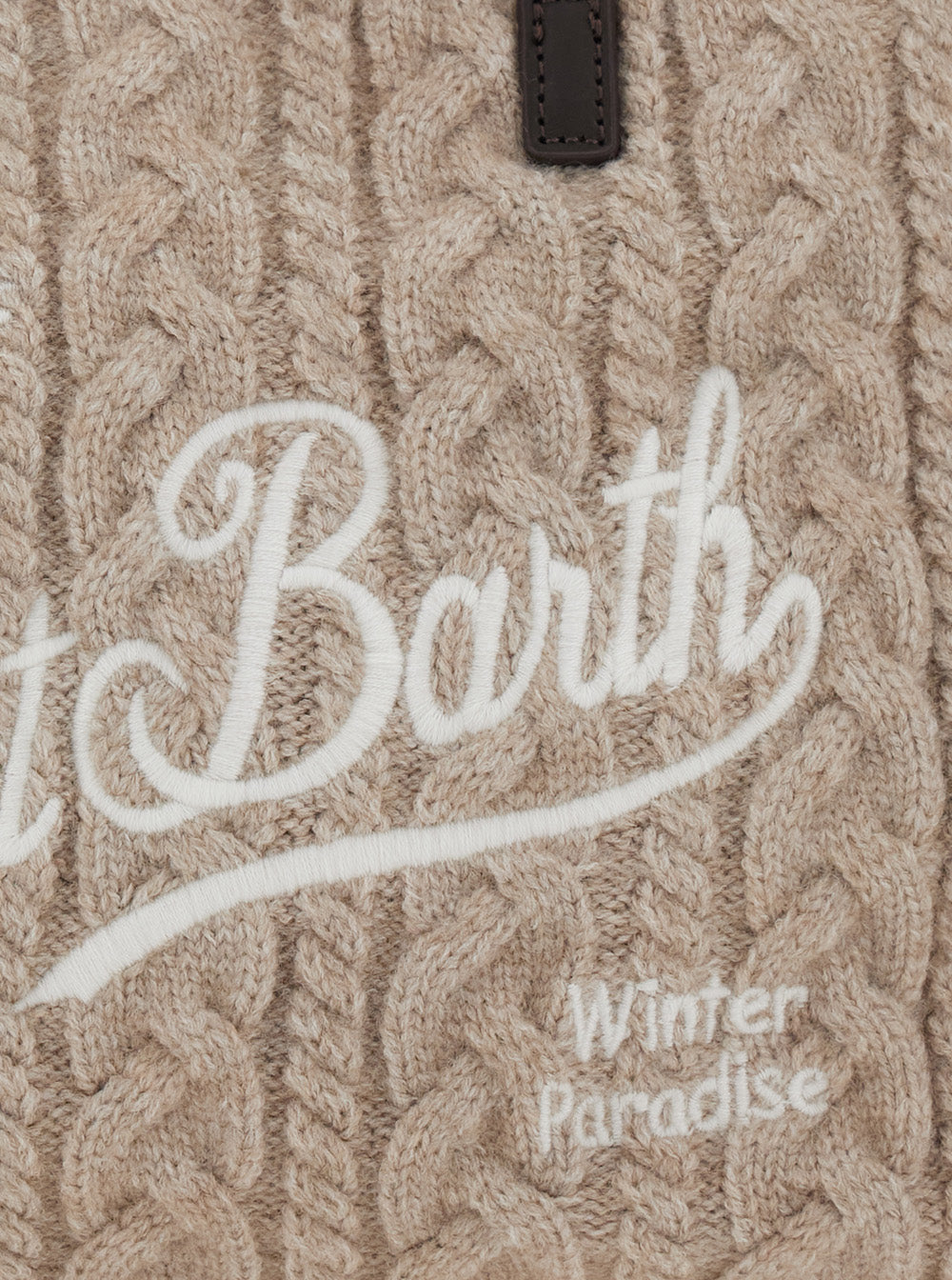 Mc2 Saint Barth Shoulder Bag — Beige, view 3