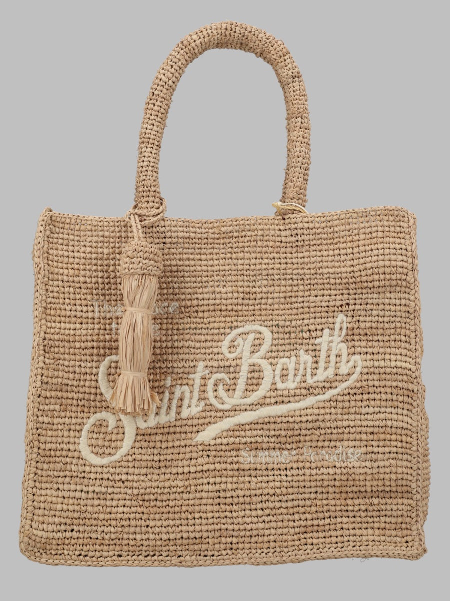 Mc2 Saint Barth Colette Shoulder Bag — Beige by MC2 Saint Barth