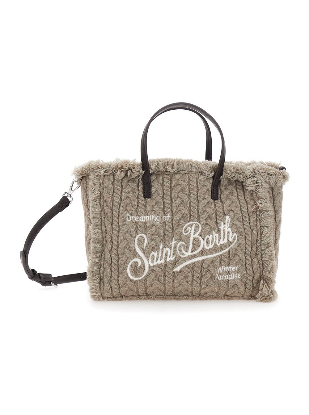 Mc2 Saint Barth Colette Shoulder Bag — Gray by MC2 Saint Barth