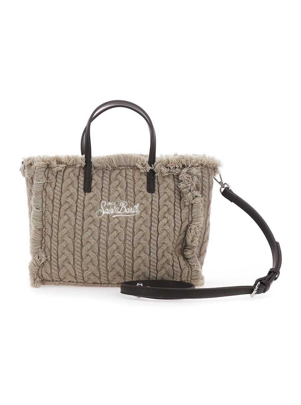 Mc2 Saint Barth Colette Shoulder Bag — Gray, view 2