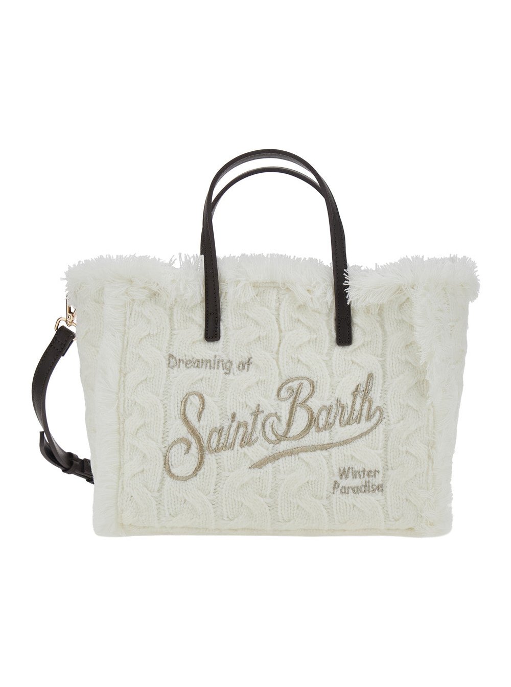 Mc2 Saint Barth Shoulder Bag — White by MC2 Saint Barth
