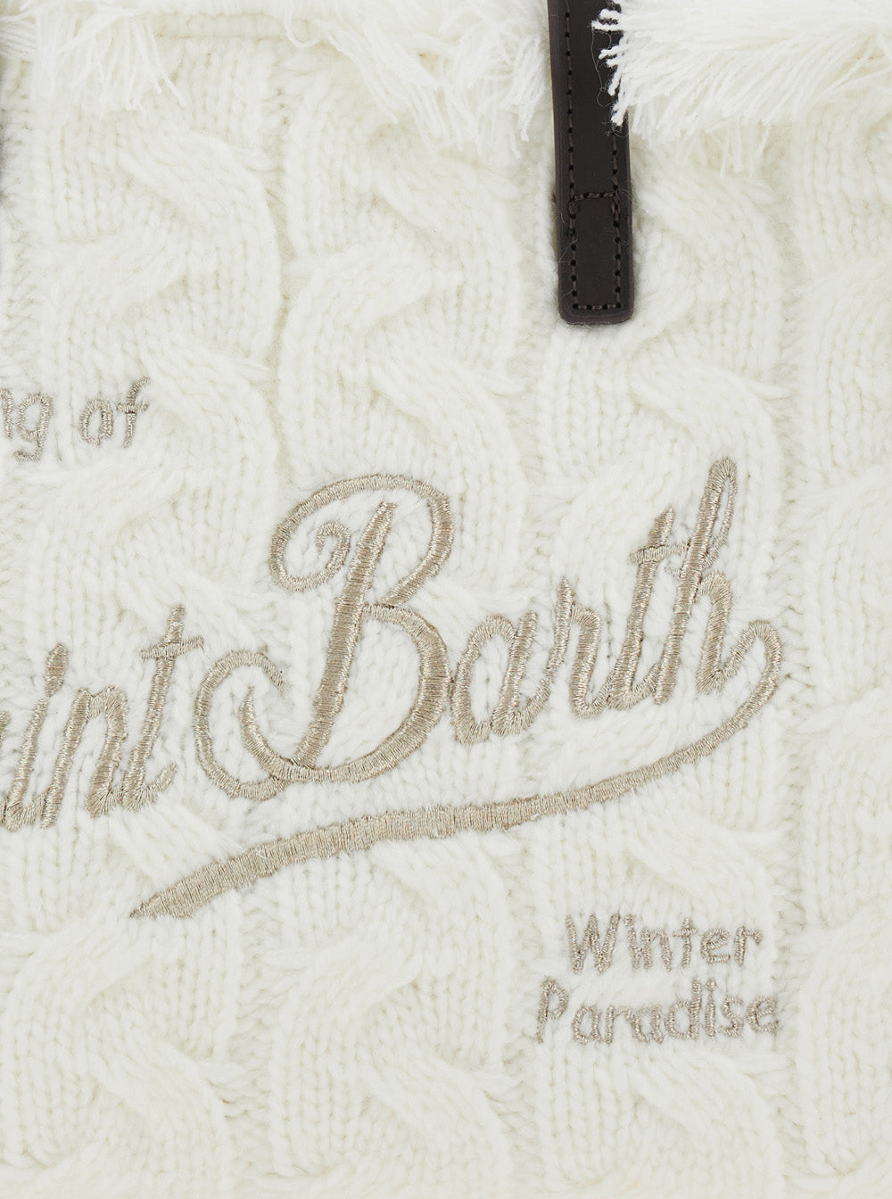Mc2 Saint Barth Shoulder Bag — White, view 3