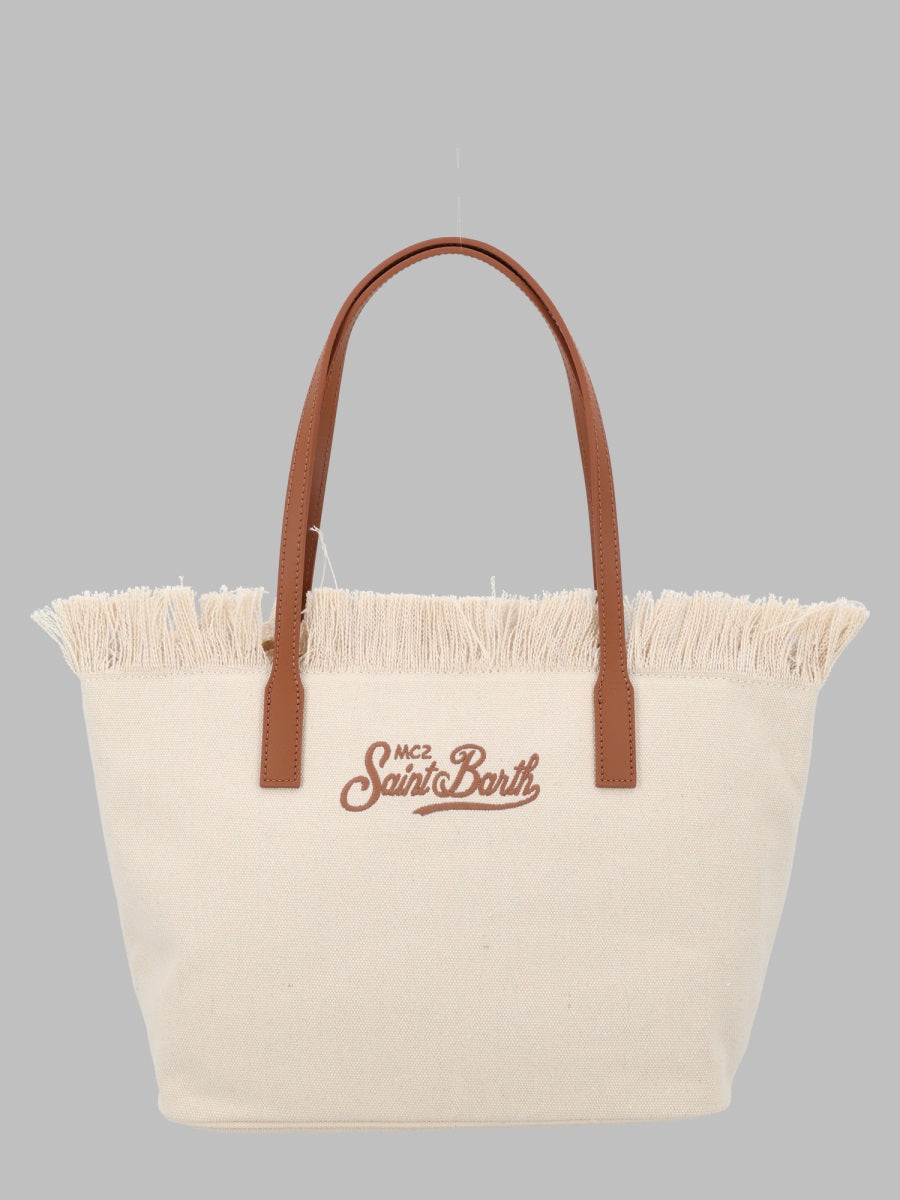 Mc2 Saint Barth City Shoulder Bag — White by MC2 Saint Barth