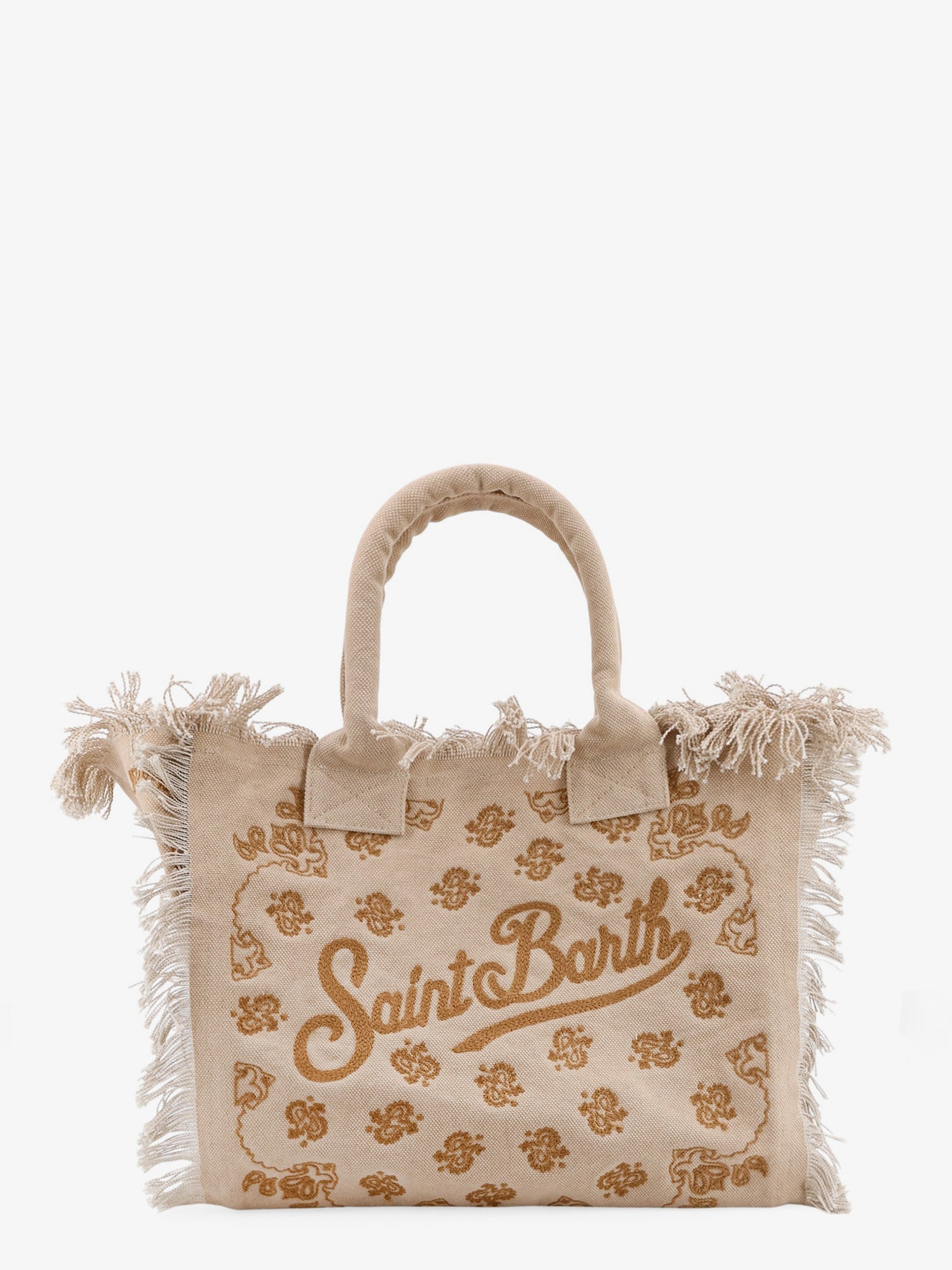 Mc2 Saint Barth Tote Bag — Beige by MC2 Saint Barth