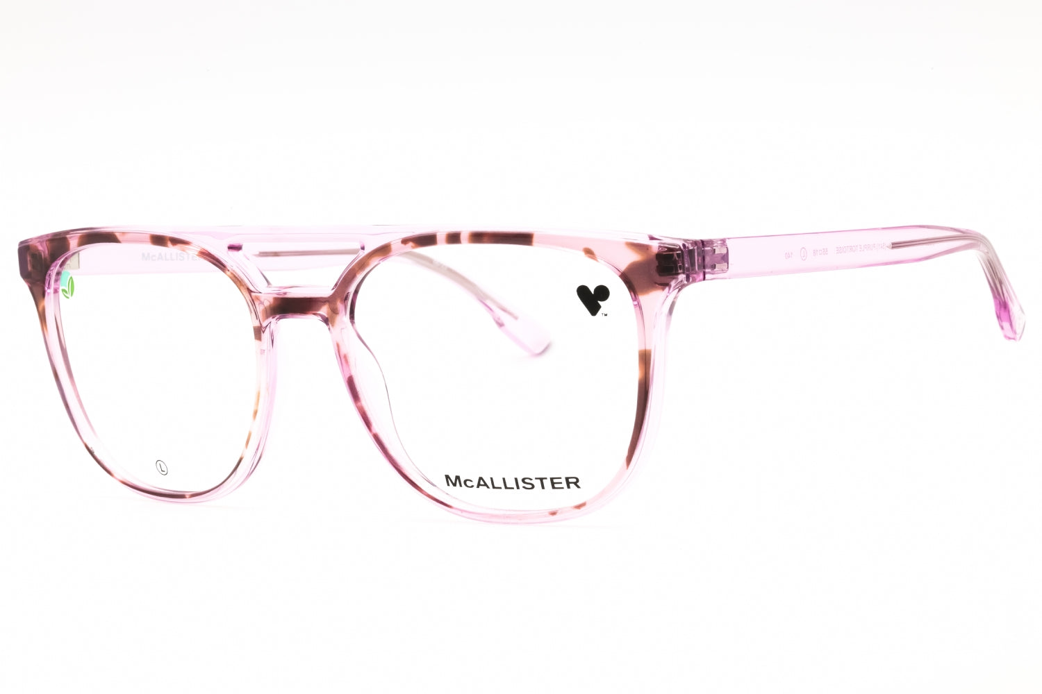 Mcallister MC4533 Round Propionate Eyeglasses — Pink by Mcallister