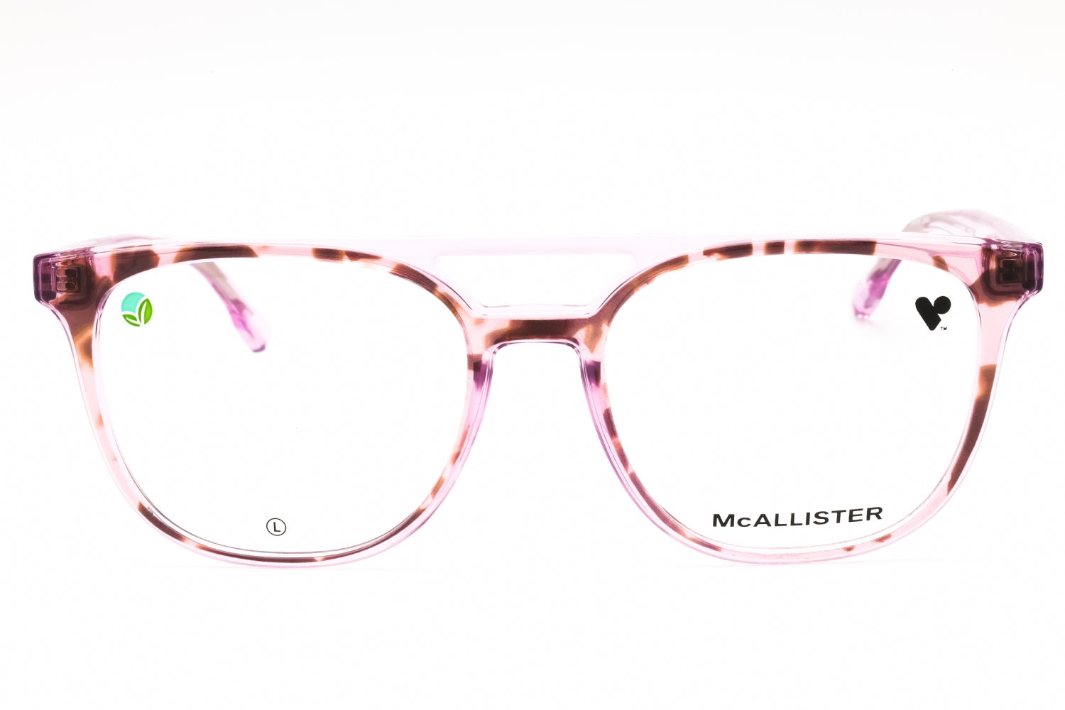 Mcallister MC4533 Round Propionate Eyeglasses — Pink, view 2