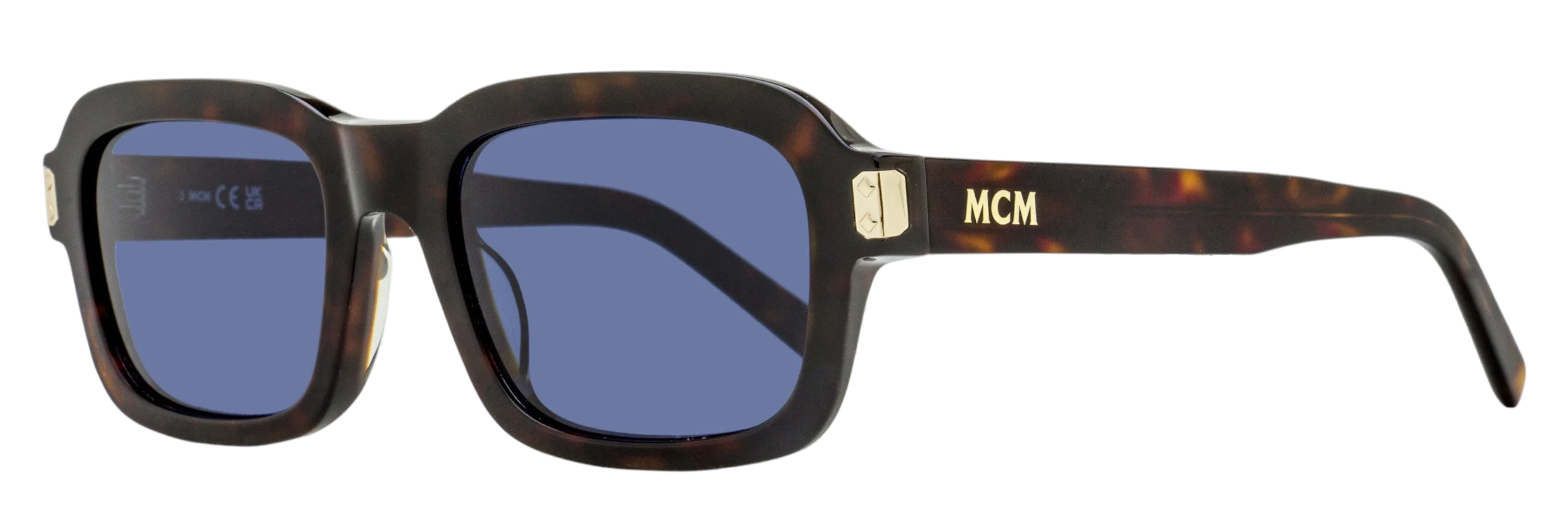 MCM MW0030 Rectangular Acetate Sunglasses — Brown by MCM