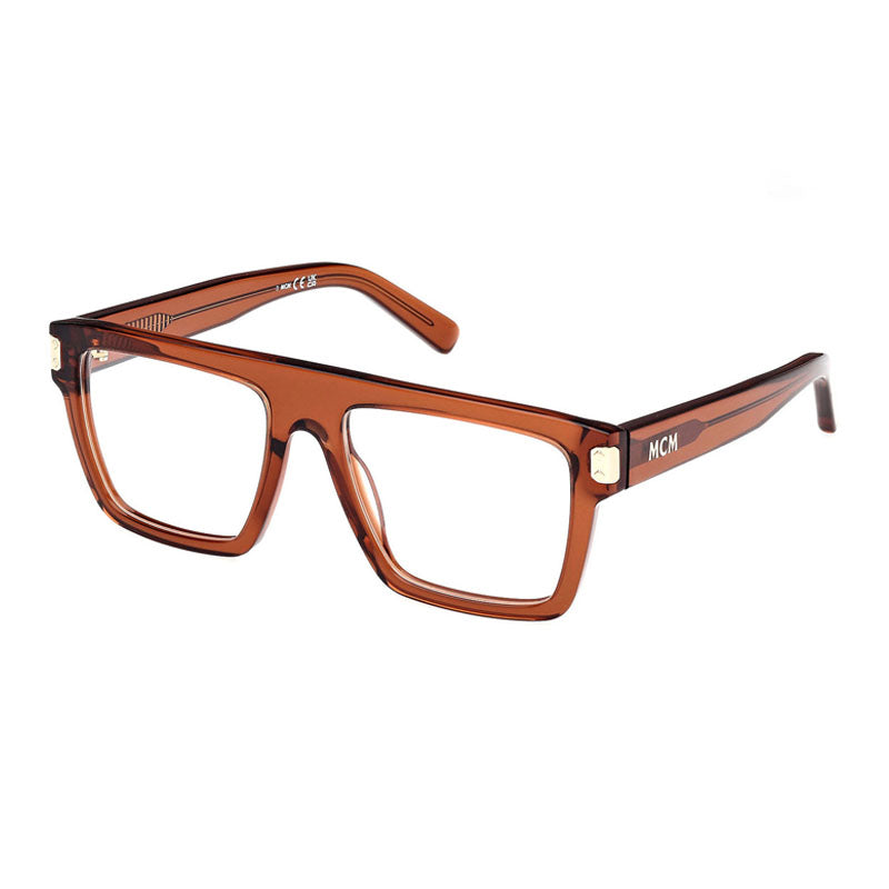 MCM MW5006 Rectangular Acetate Eyeglasses — Brown by MCM