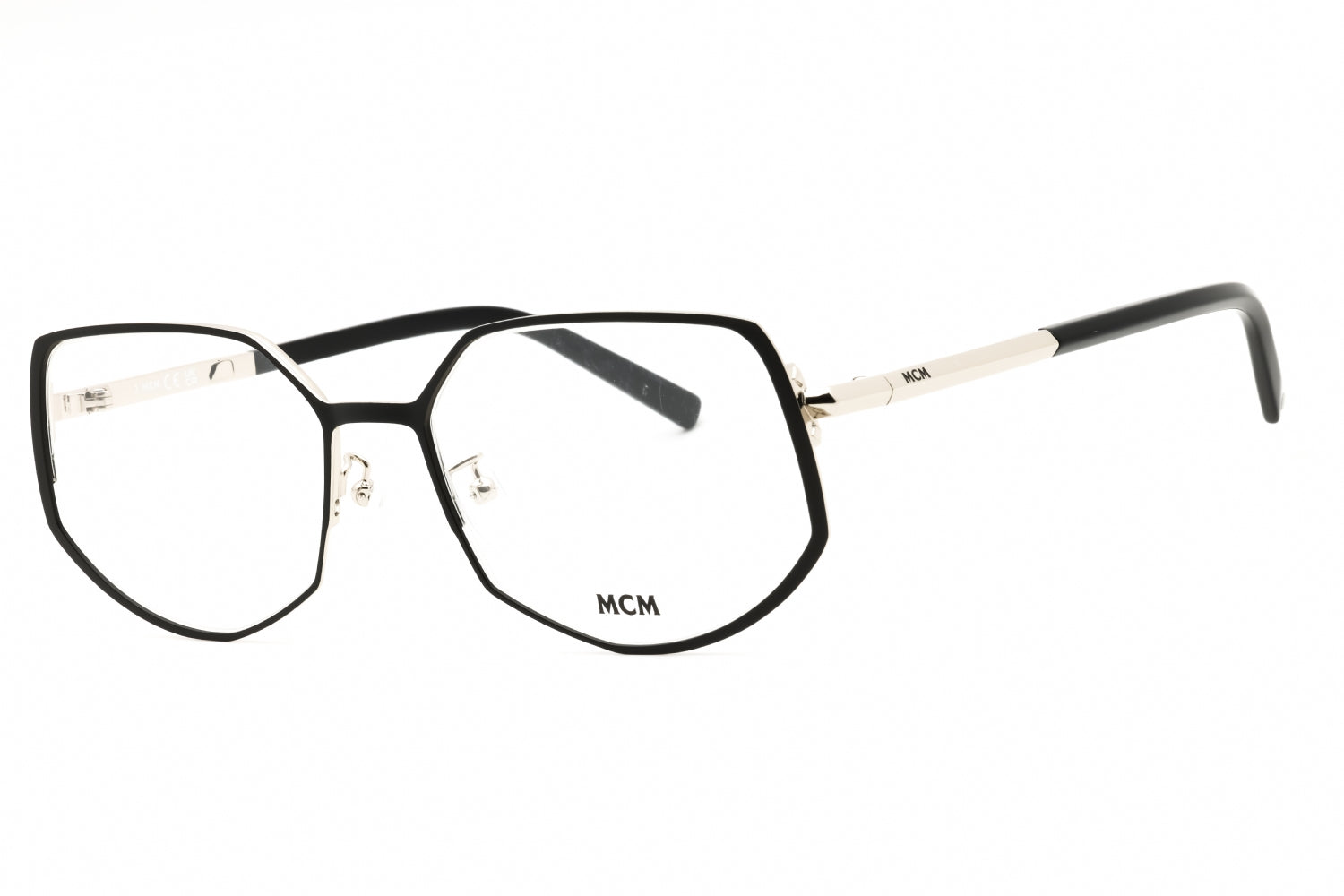 MCM MW5015H Oval Metal Frame Eyeglasses — Black by MCM