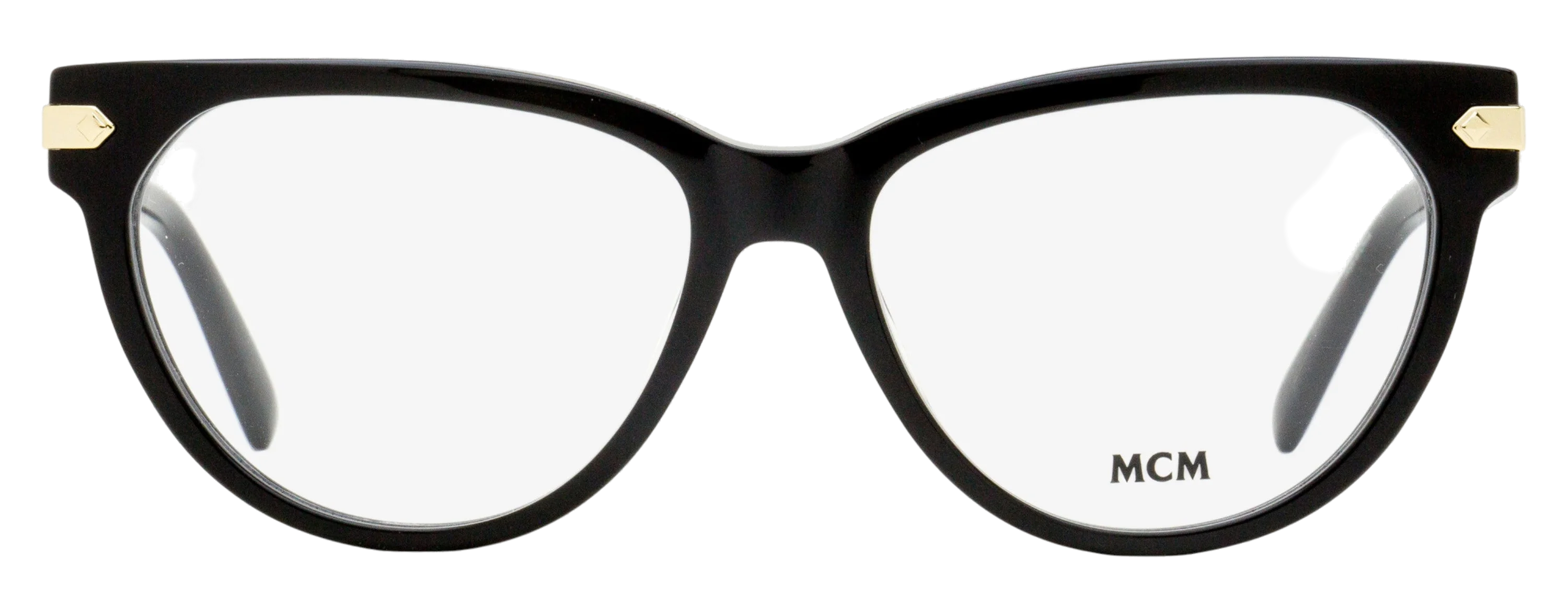 MCM MW5030 Cat-Eye Tea Cup Eyeglasses — Black, view 2
