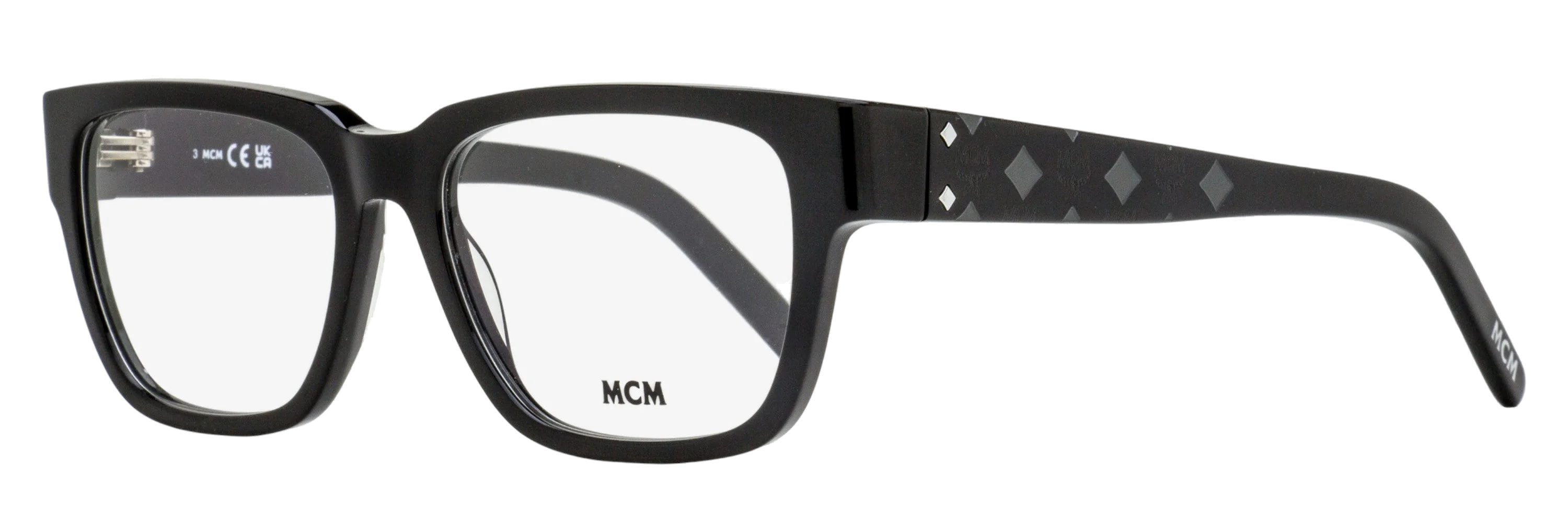 MCM MW5033 Rectangular Visetos Eyeglasses — Black by MCM
