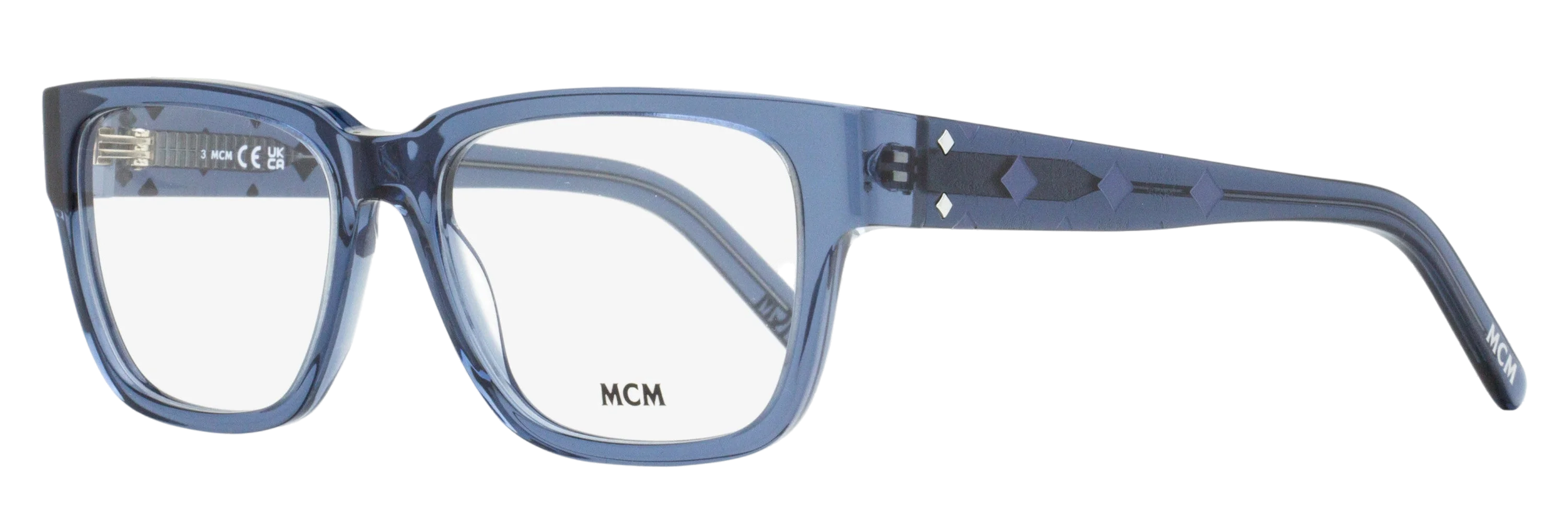 MCM MW5033 Rectangular Visetos Eyeglasses — Blue by MCM