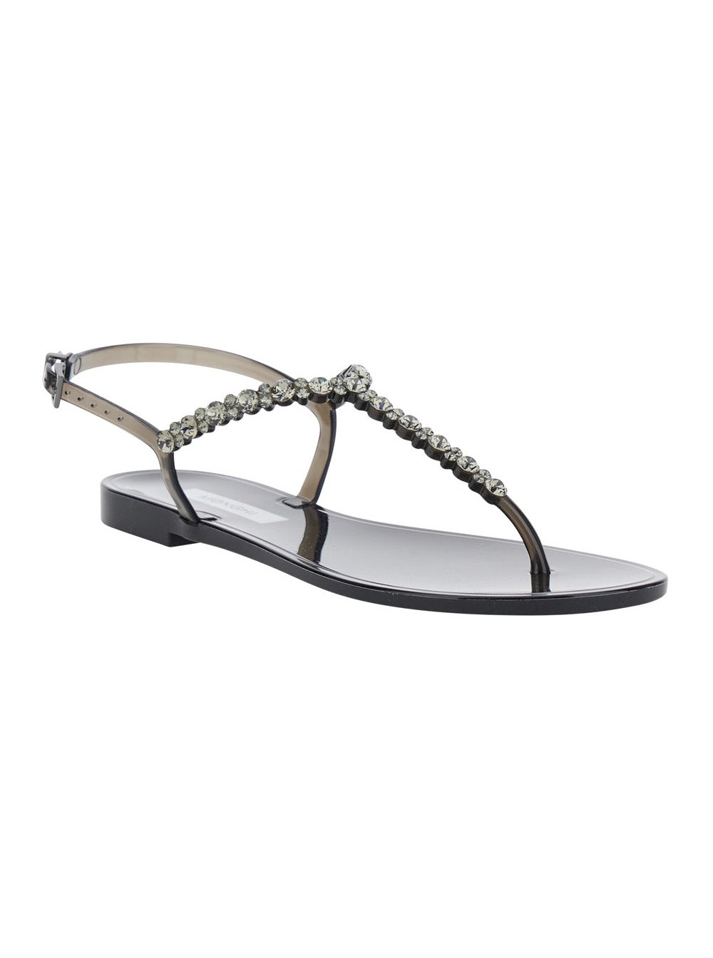 Menghi Bianca Sandals — Black, view 2