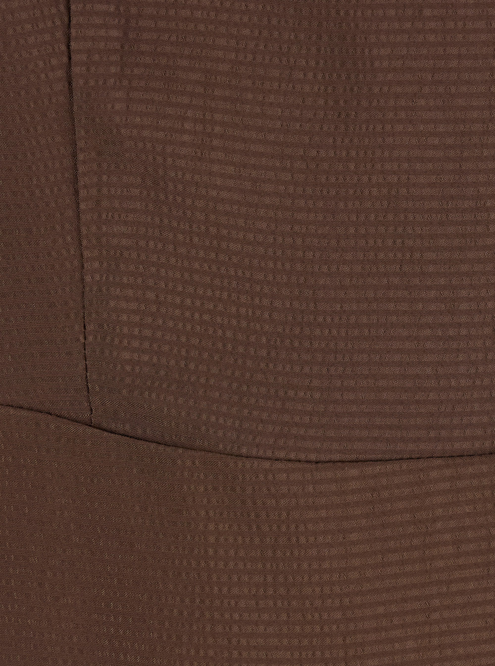 Merci V-Neck Shift Dress — Brown, view 3