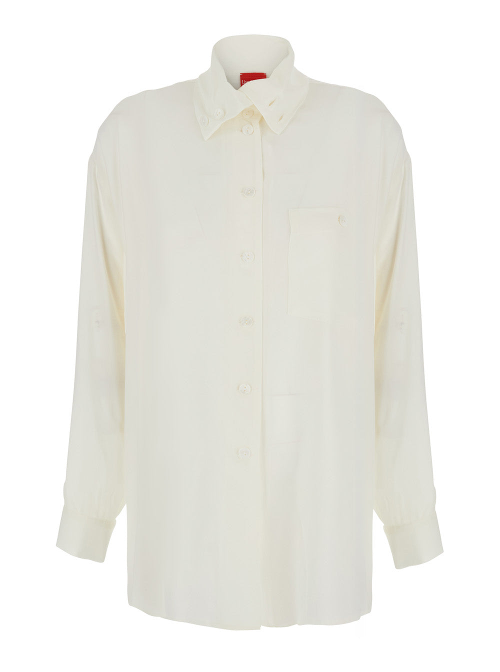 Merci Cotton Shirt — White by Merci