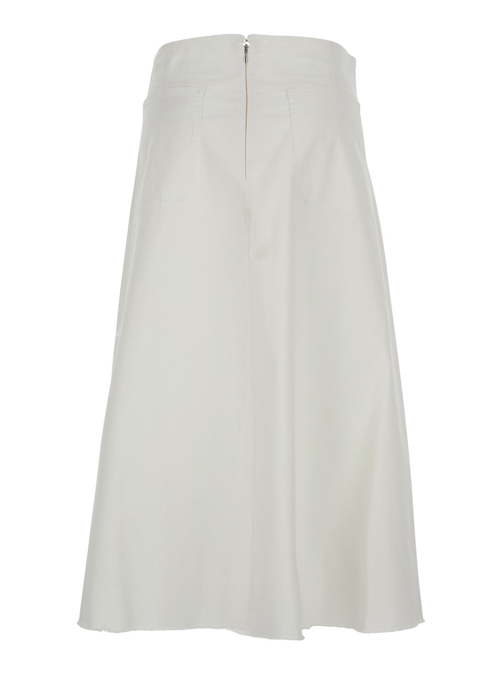 Merci Luna Skirt — White, view 2