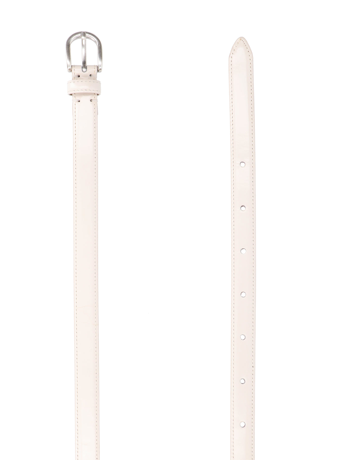 Mfpen Cow Leather Belt — White, view 2
