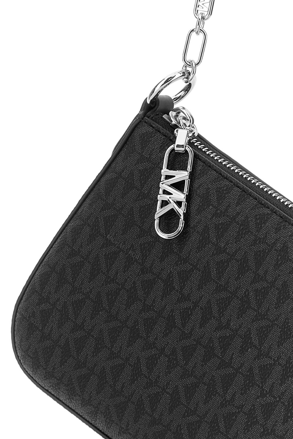 Michael By Michael Kors Chain Shoulder Bag — Black, view 4