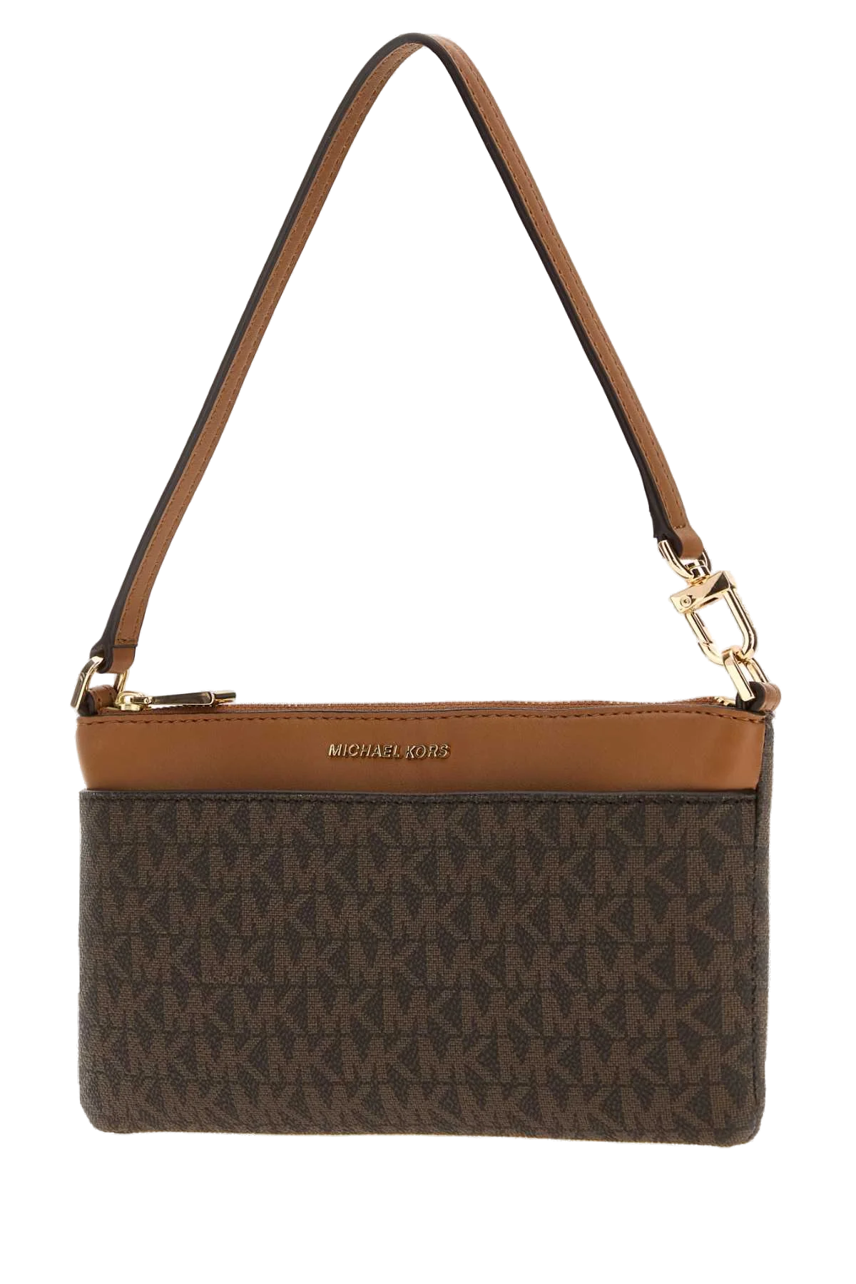 Michael By Michael Kors Conv Clutch — Brown, view 2