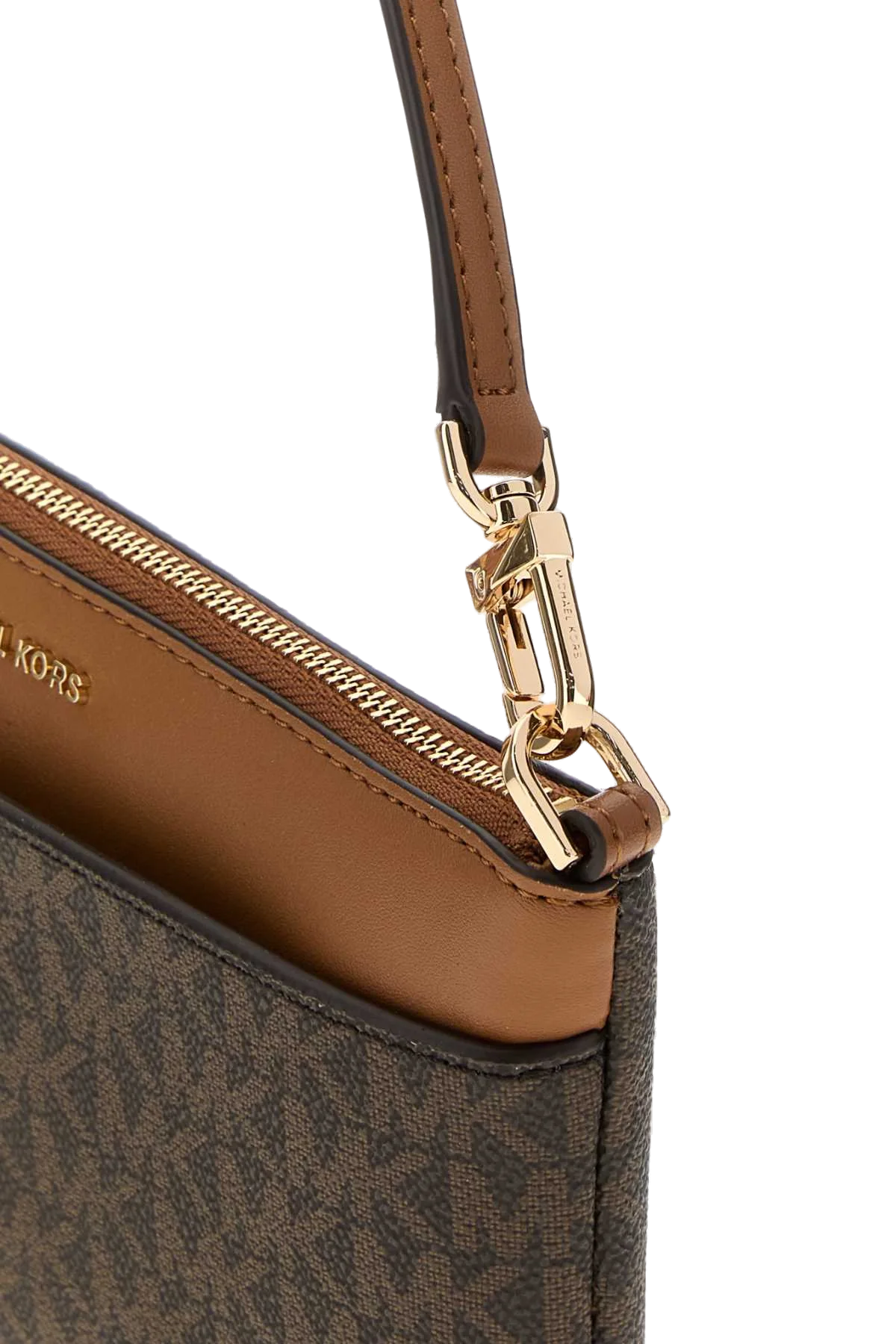Michael By Michael Kors Conv Clutch — Brown, view 4