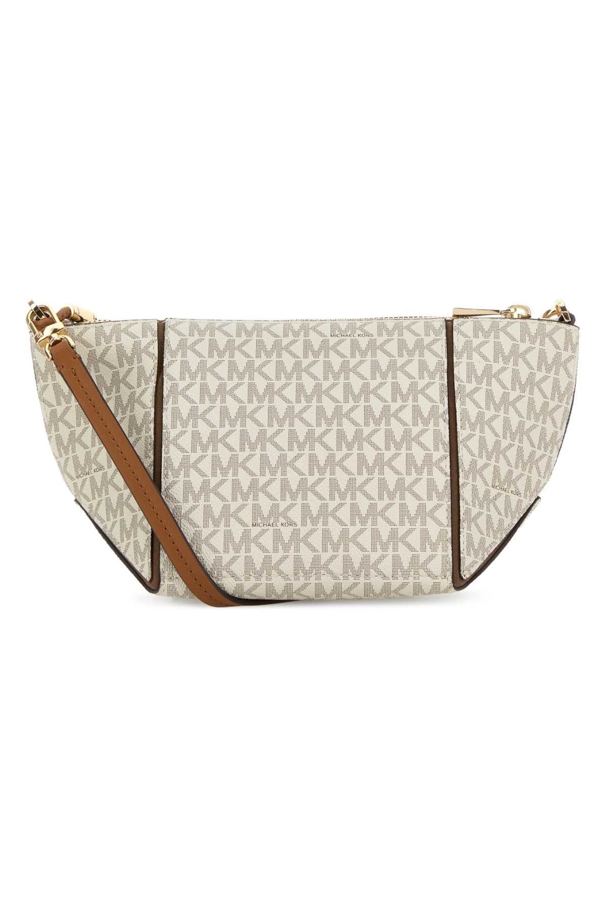 Michael By Michael Kors Jordi Crossbody Bag — Beige, view 3