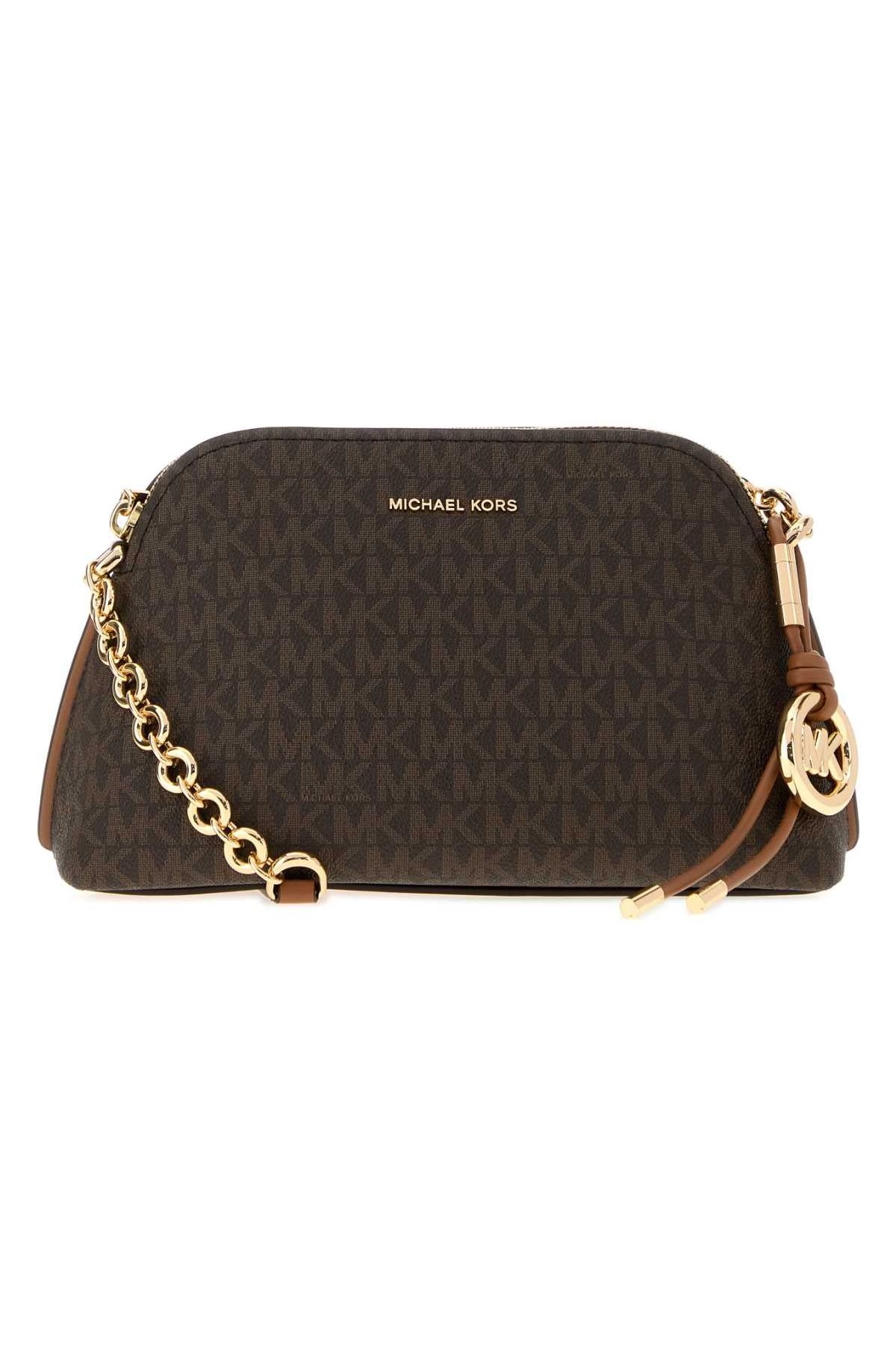 Michael By Michael Kors Dome Crossbody Bag — Brown by Michael By Michael Kors