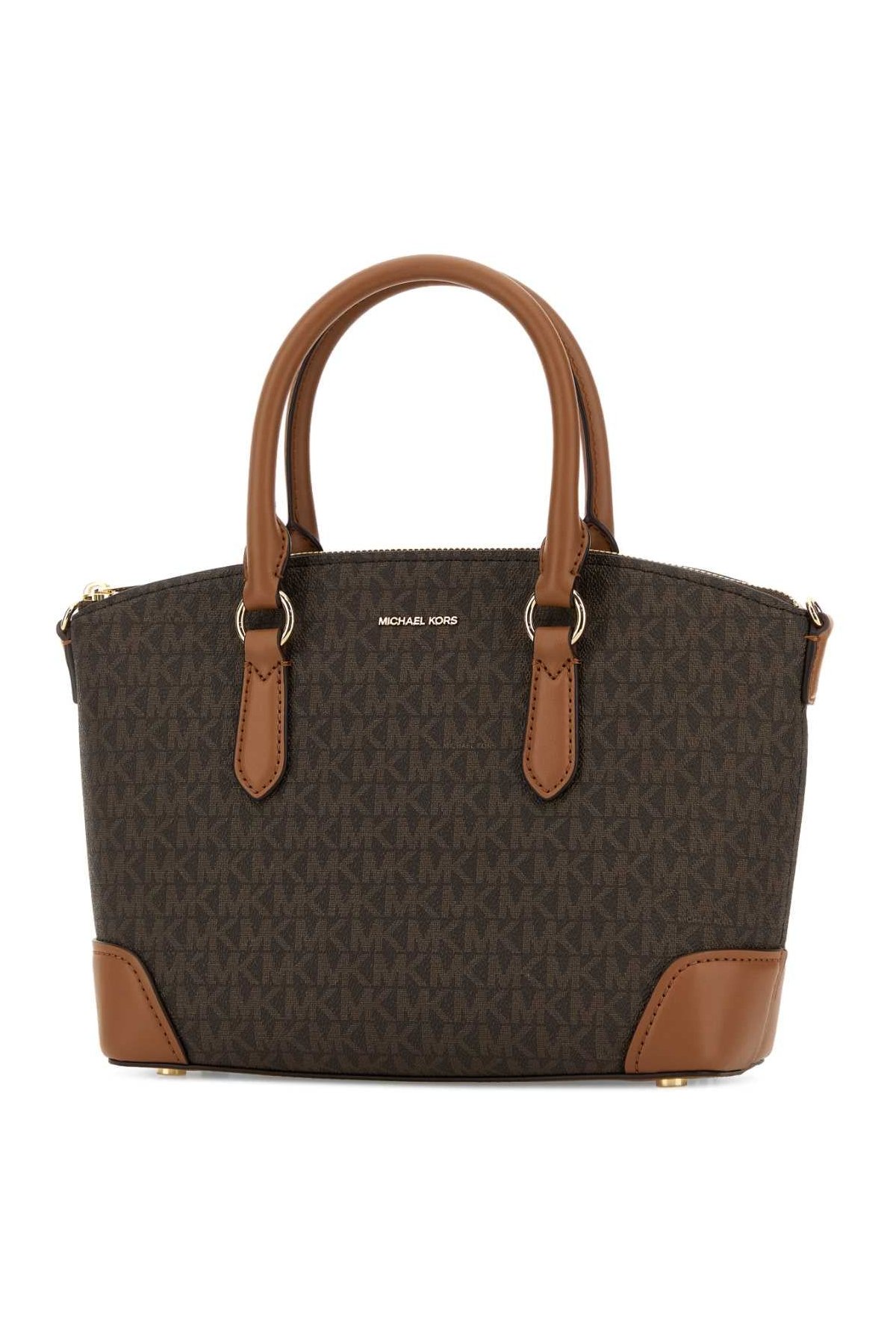 Michael By Michael Kors Dome Shoulder Bag — Brown, view 2