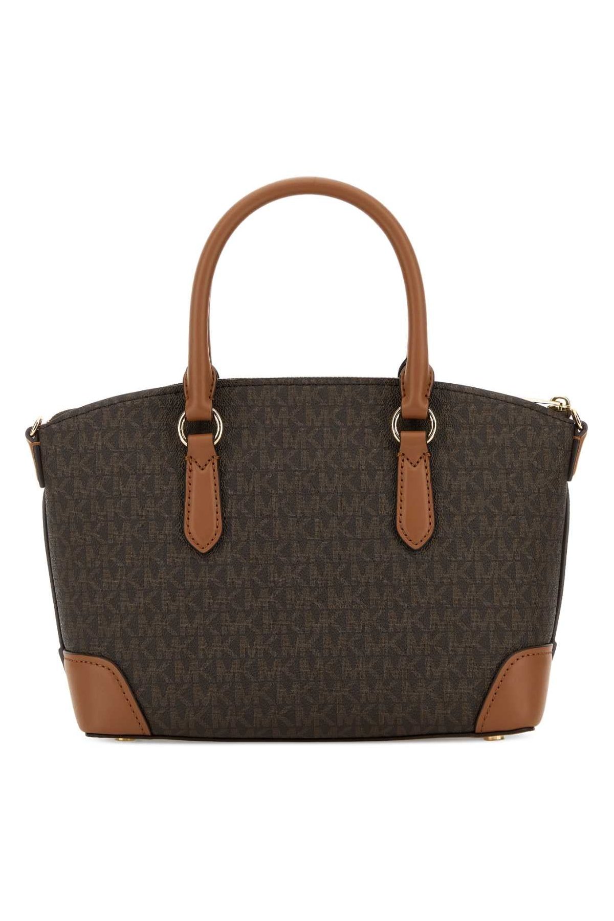 Michael By Michael Kors Dome Shoulder Bag — Brown, view 3