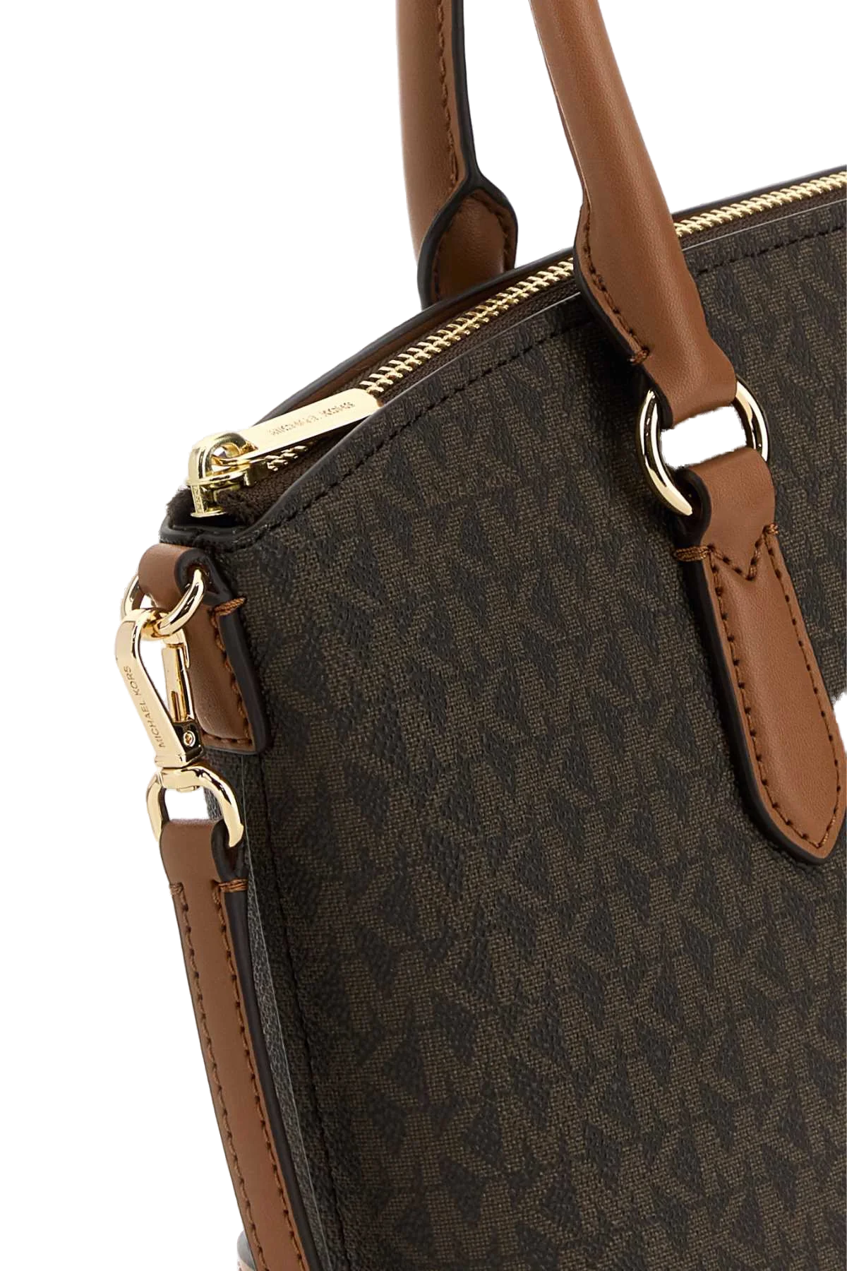 Michael By Michael Kors Dome Shoulder Bag — Brown, view 4