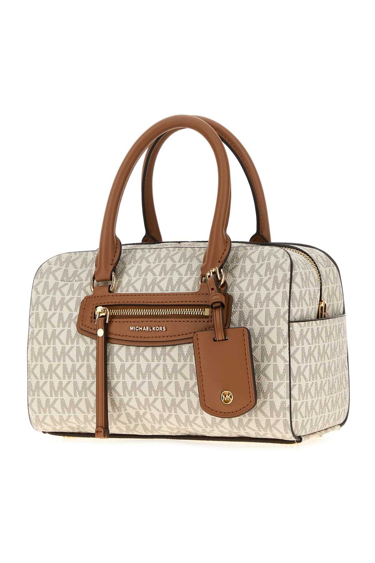 Michael By Michael Kors Duffle Bag — Beige, view 2