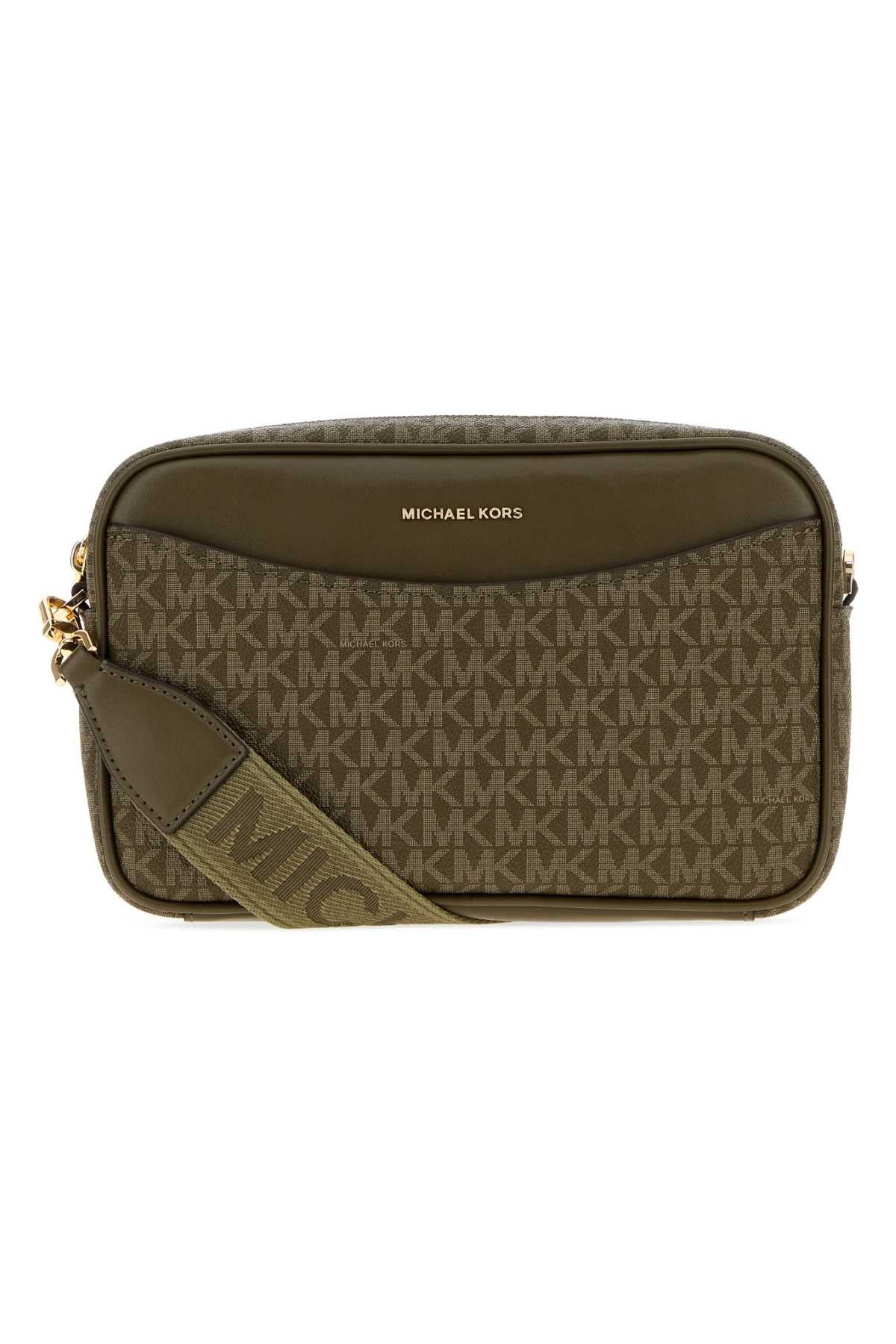 Michael By Michael Kors Pckt Crossbody Bag — Green by Michael By Michael Kors