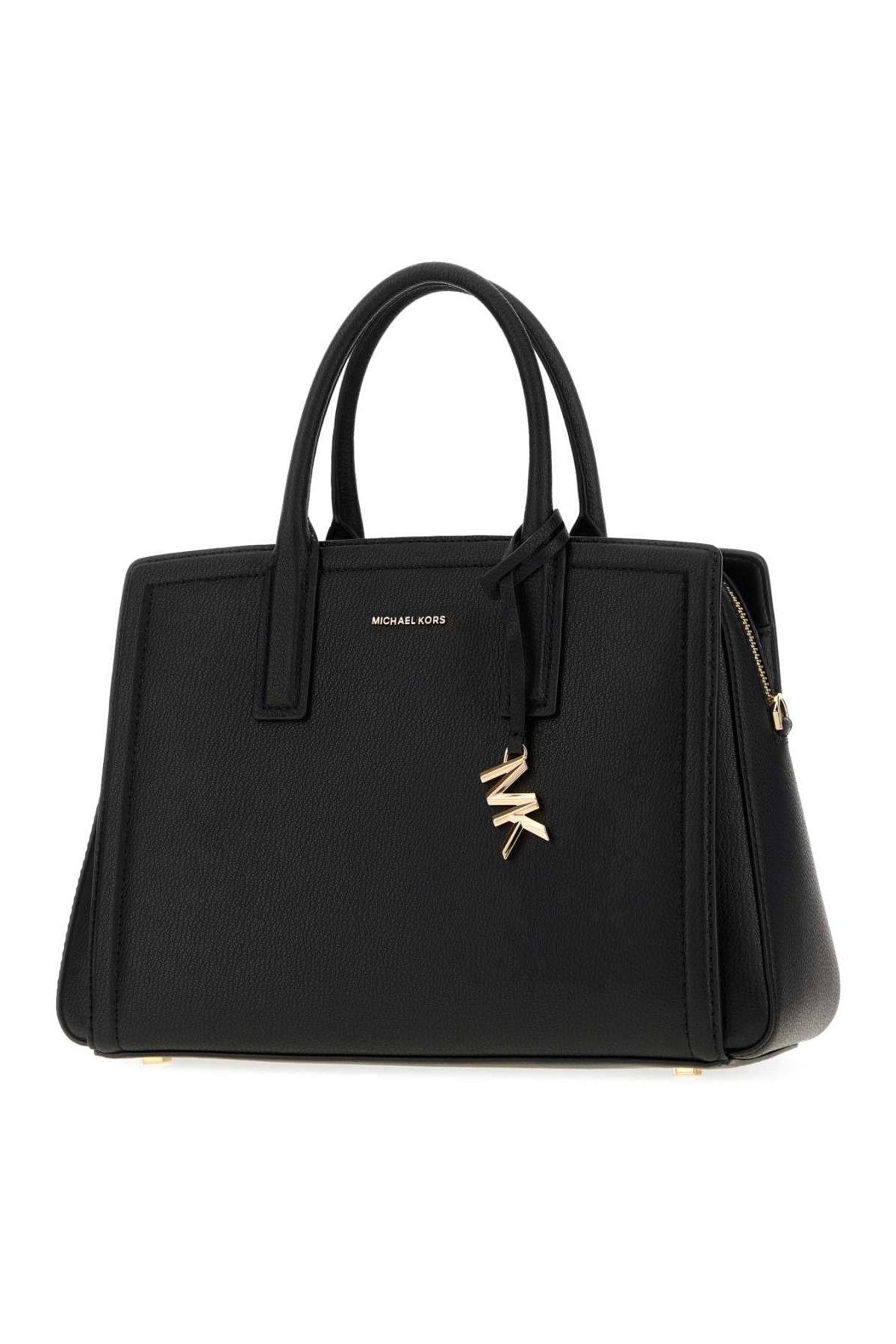 Michael By Michael Kors Laila Top Handle Bag — Black, view 2