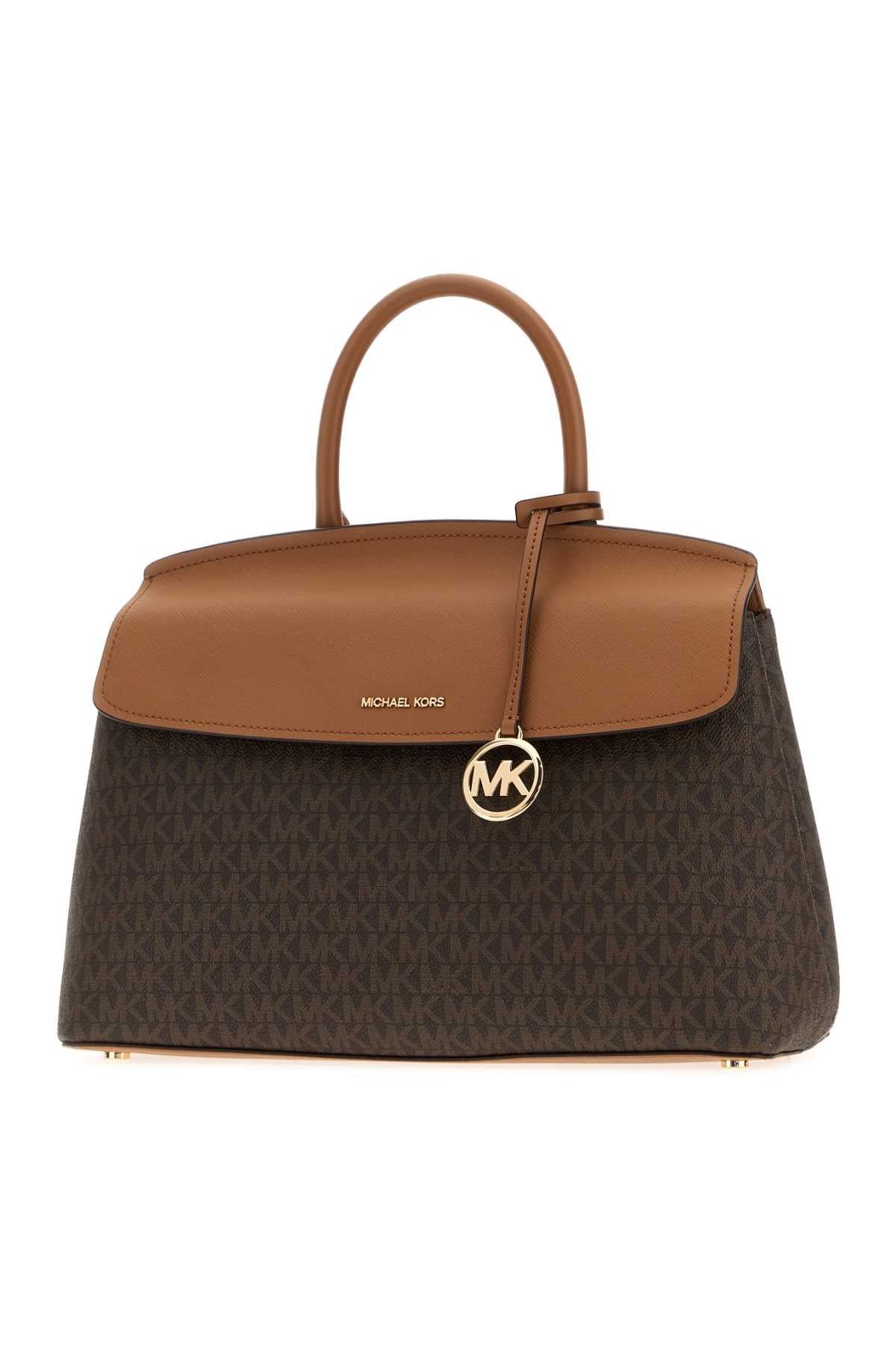 Michael By Michael Kors Hamilton Top Handle Bag — Brown, view 2