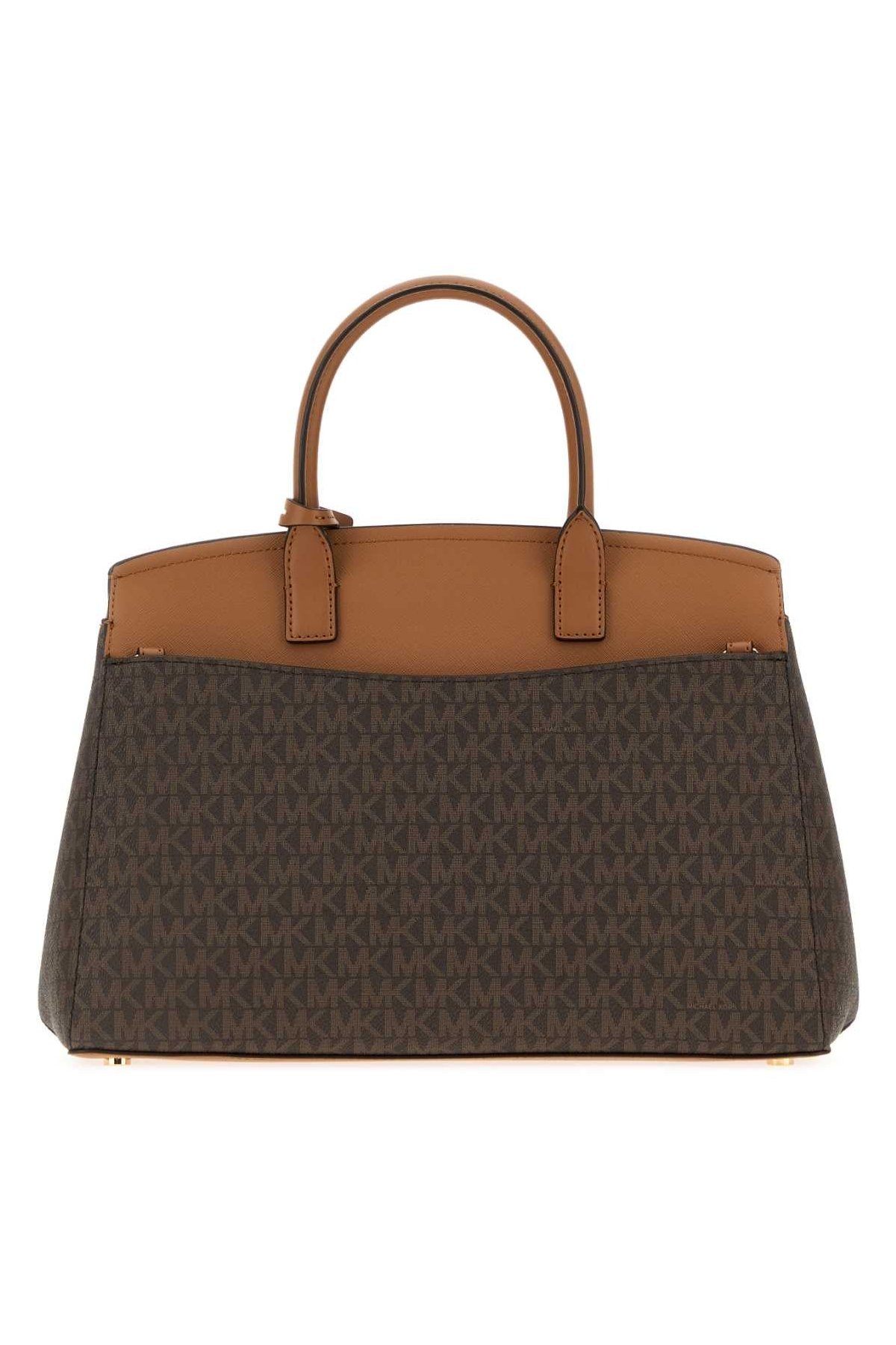Michael By Michael Kors Hamilton Top Handle Bag — Brown, view 3