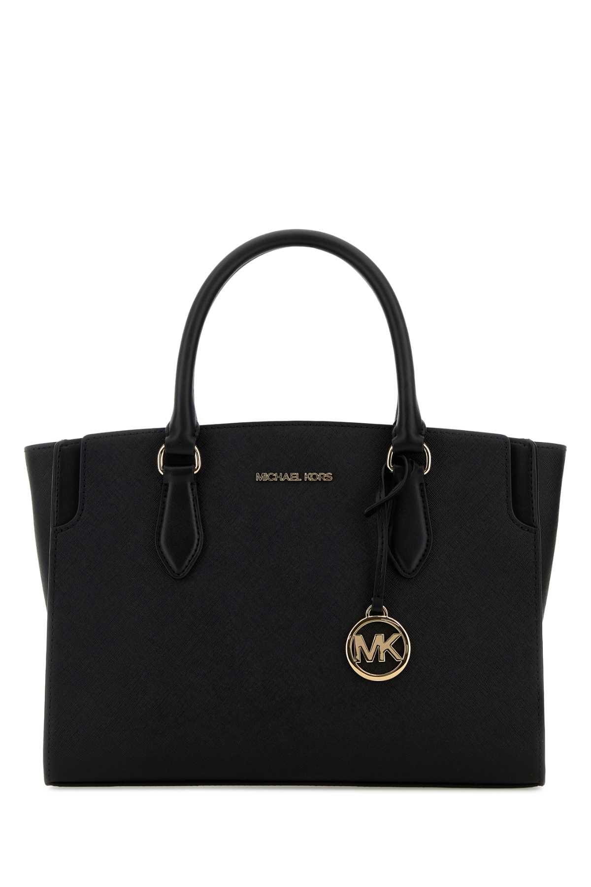 Michael By Michael Kors Satchel Tote Bag — Black by Michael By Michael Kors