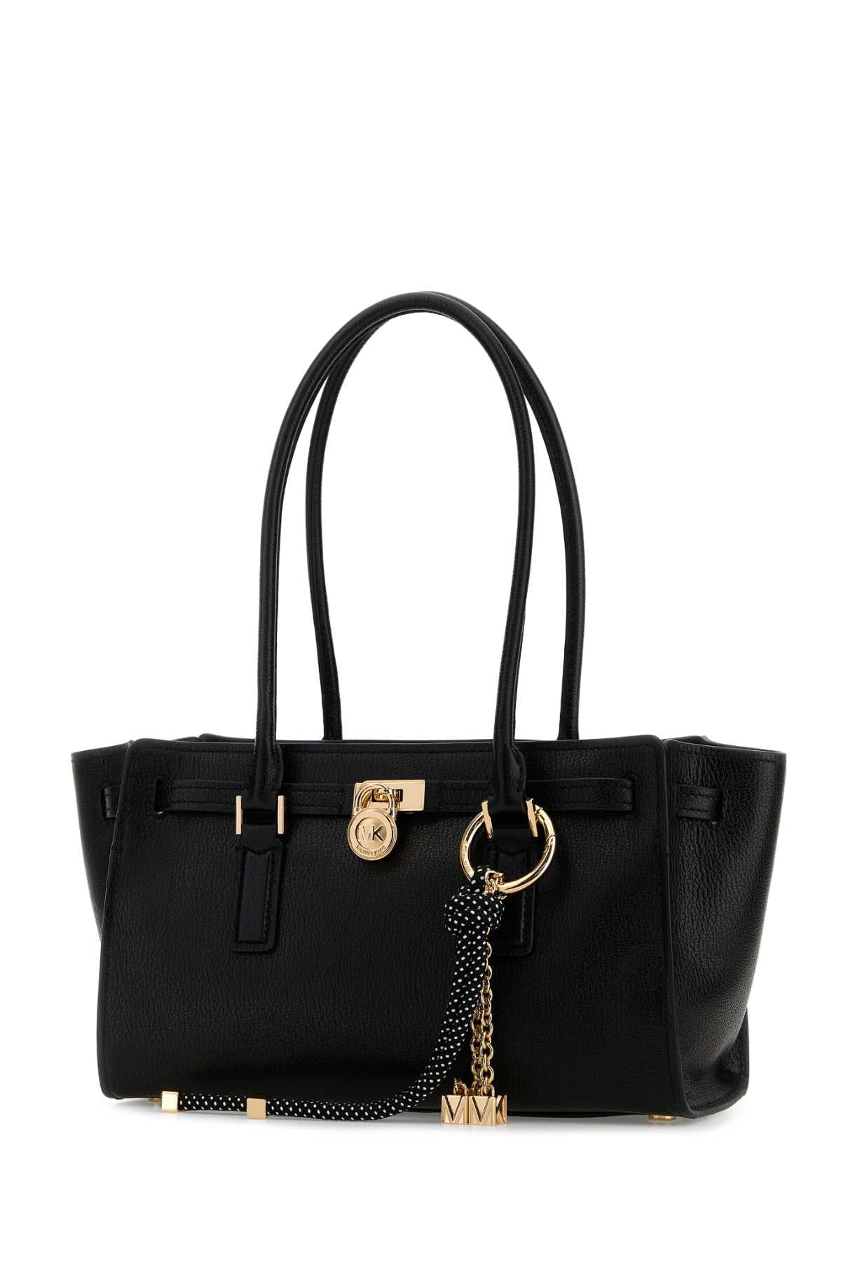 Michael By Michael Kors Hamilton Shoulder Bag — Black, view 2