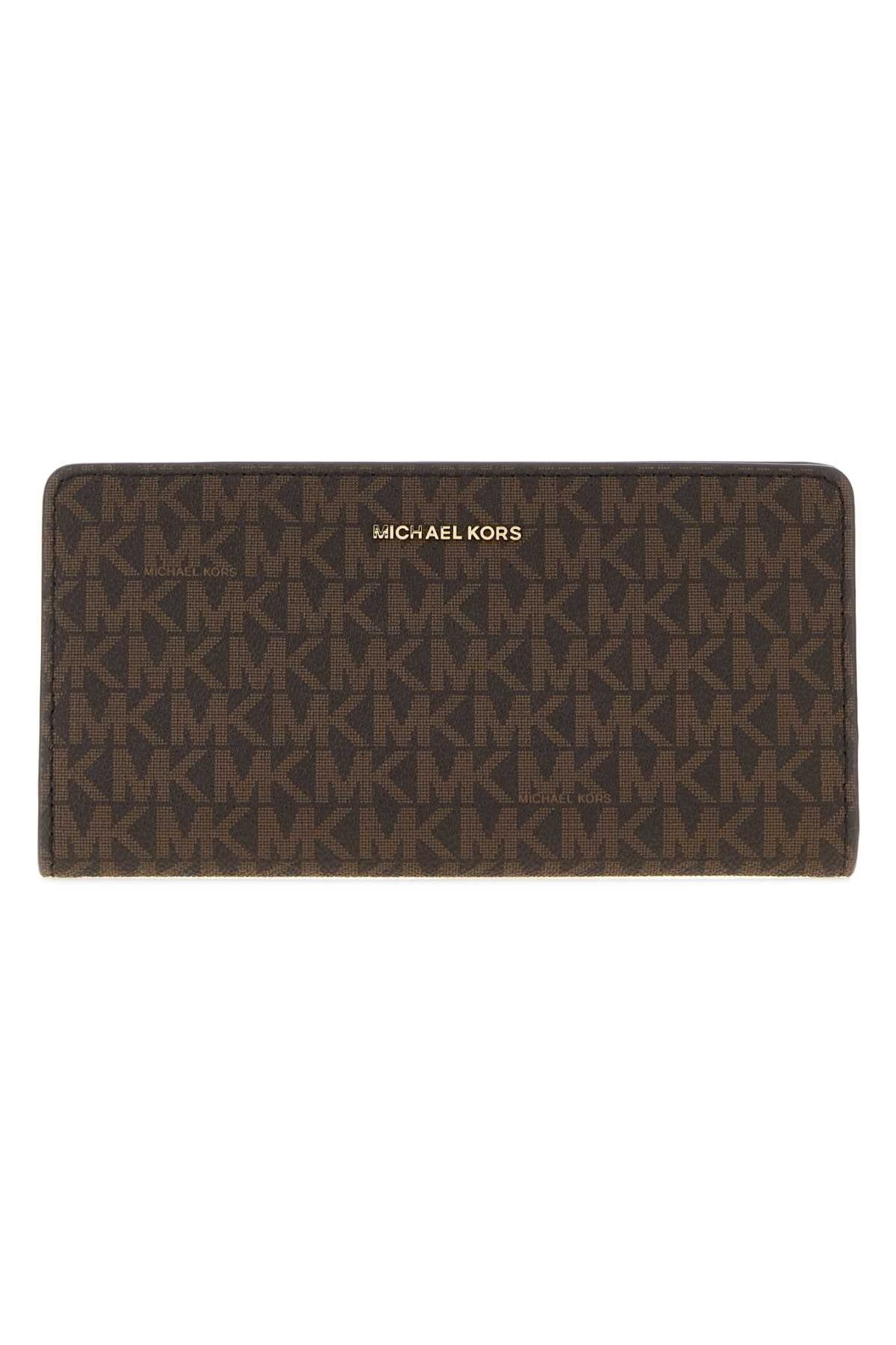 Michael By Michael Kors Slim Wallet — Brown by Michael By Michael Kors
