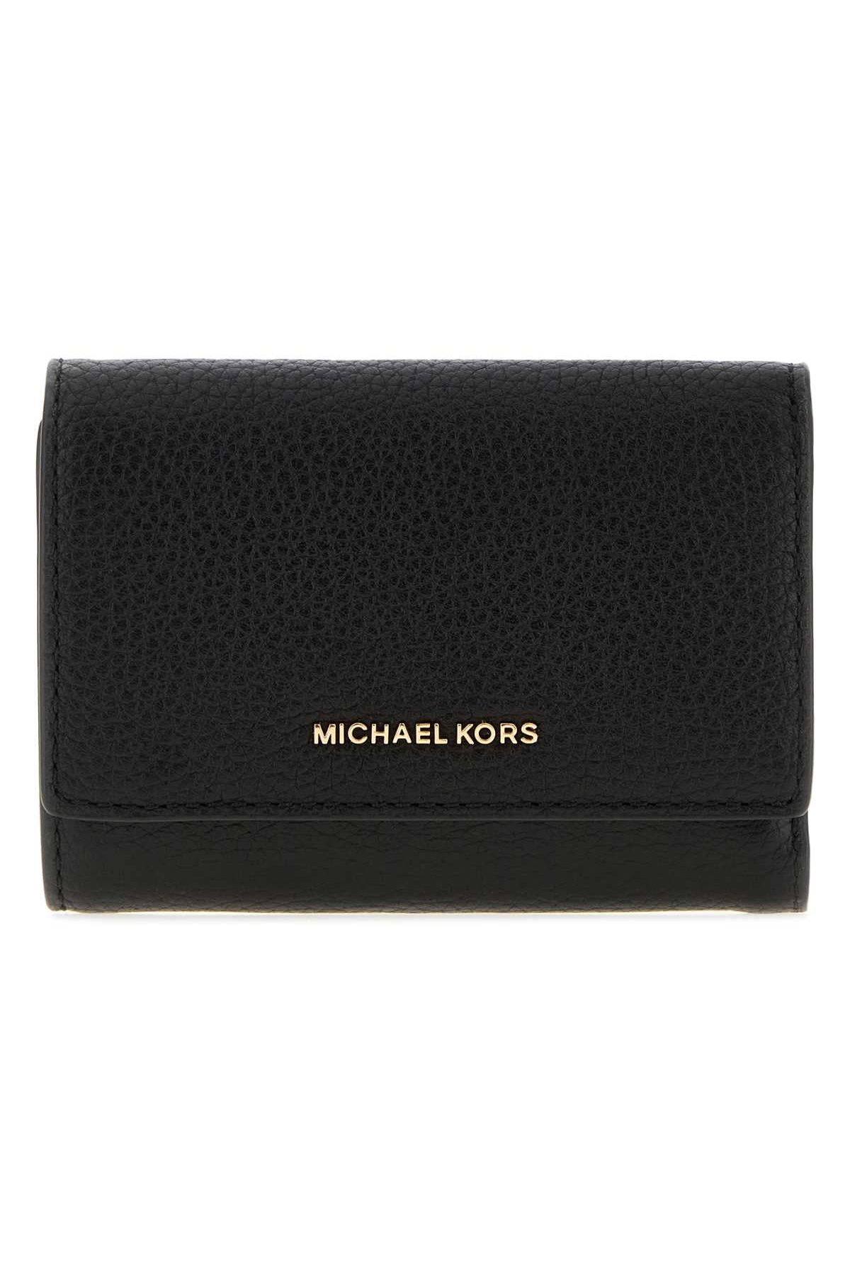 Michael By Michael Kors Trifold Wallet — Black by Michael By Michael Kors