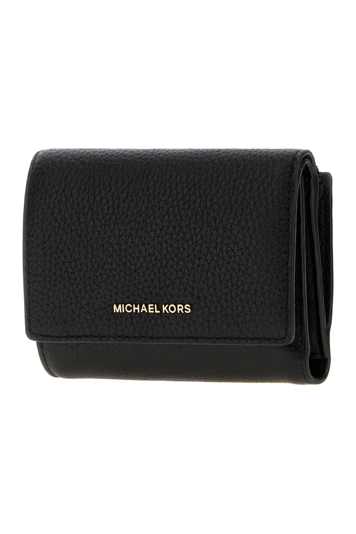 Michael By Michael Kors Trifold Wallet — Black, view 2