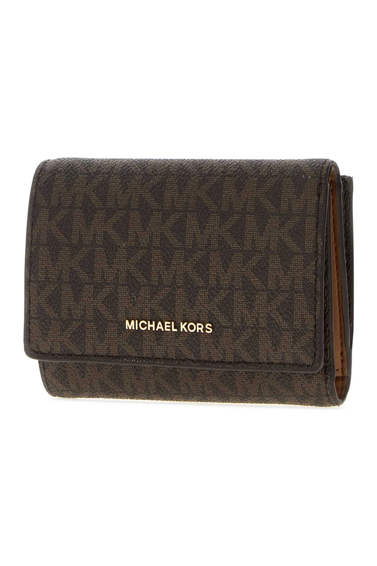 Michael By Michael Kors Trifold Wallet — Brown, view 2