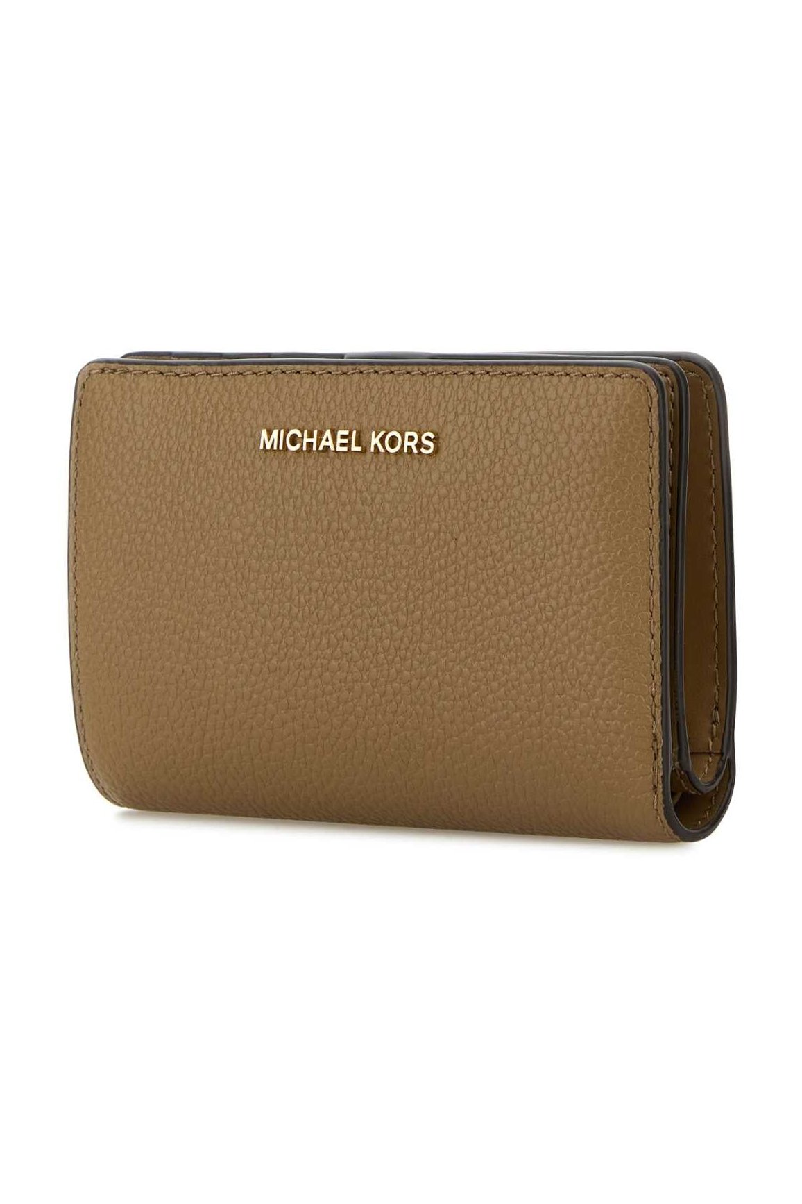 Michael By Michael Kors Pebble Leather Wallet — Beige, view 2