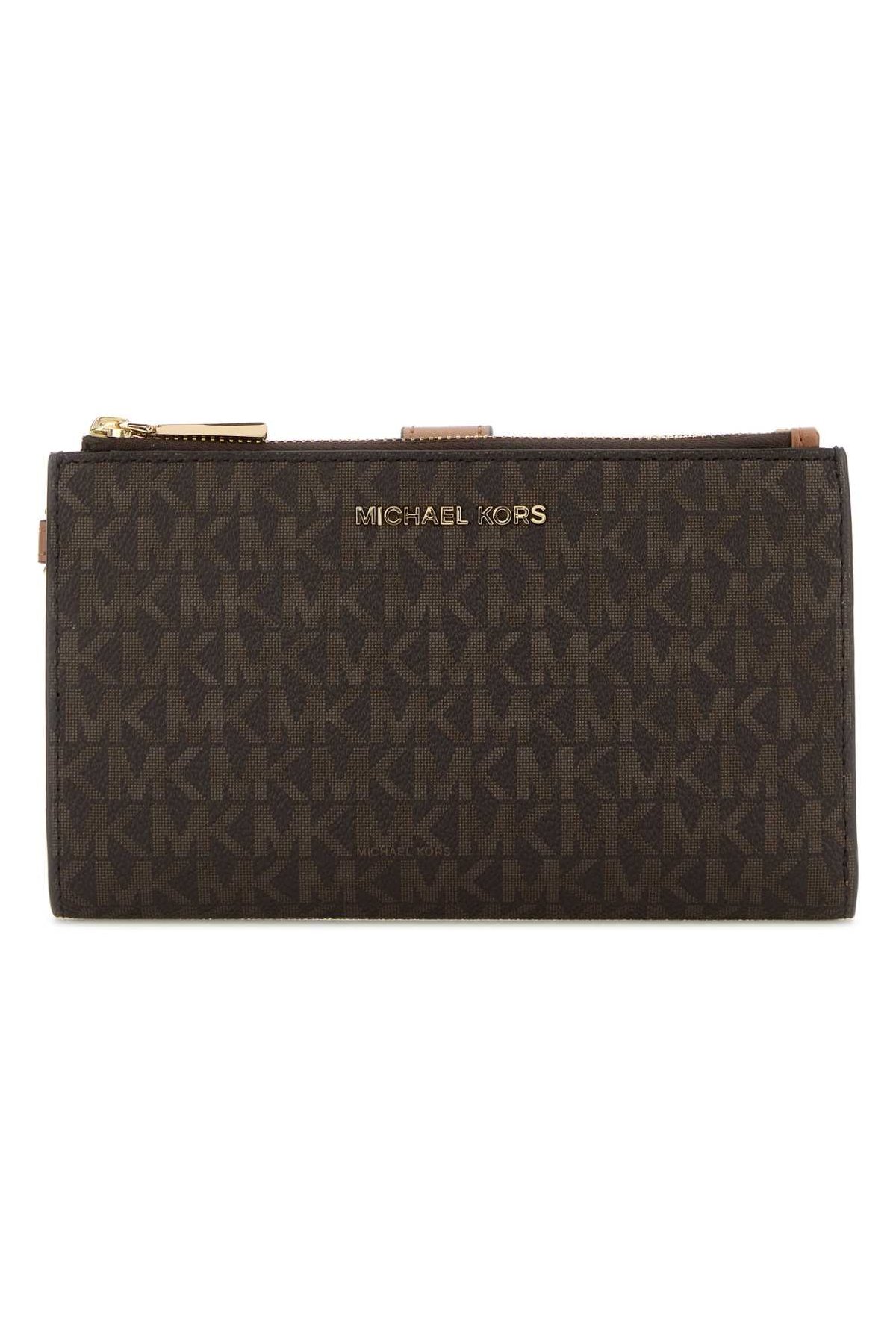 Michael By Michael Kors Wristlet Wallet — Brown by Michael By Michael Kors