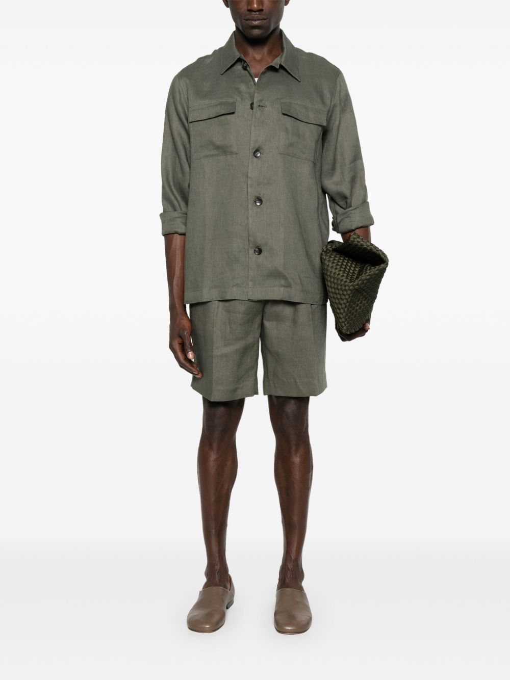 Michael Coal Jessie Bermudas — Green, view 3