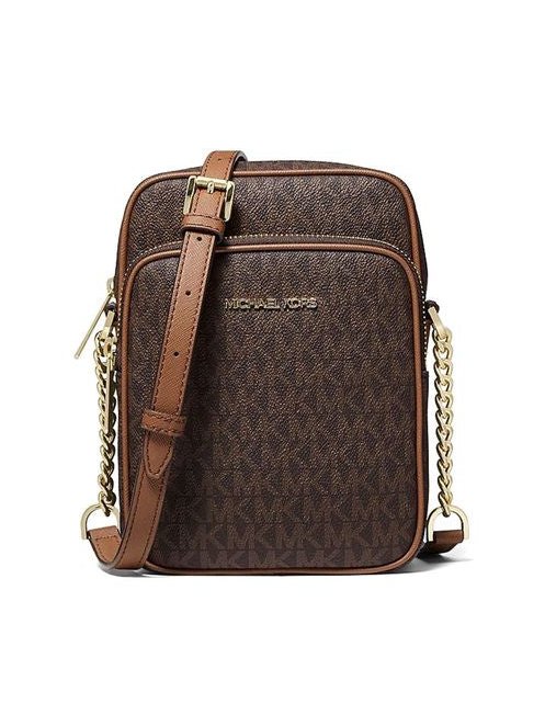 Michael Kors Jet Set Crossbody Bag — Brown by Michael Kors