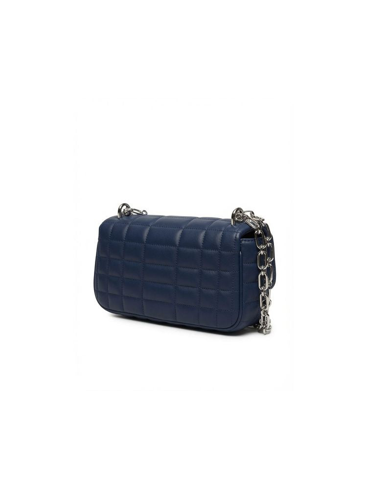 Michael Kors Quilted Leather Crossbody Bag — Navy, view 2