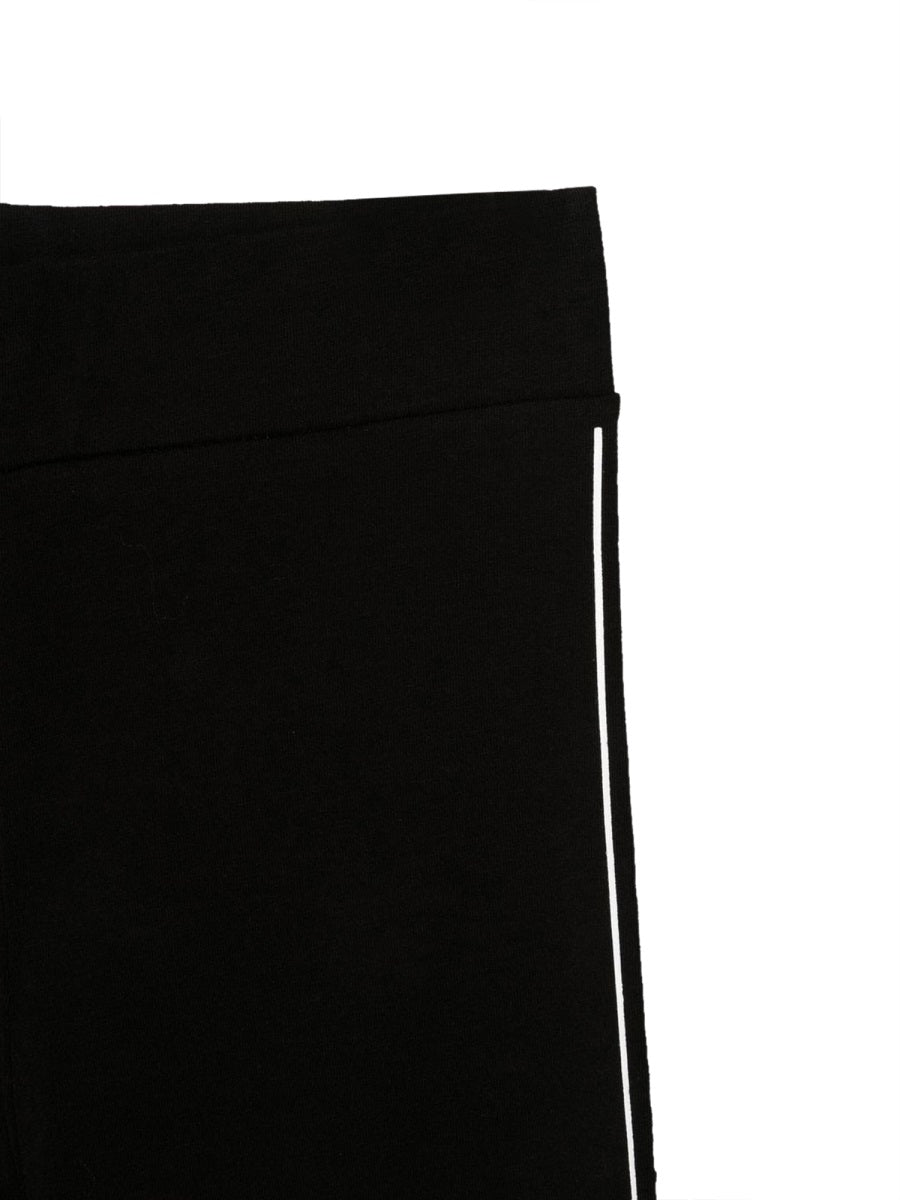 Michael Kors Cotton-Elastane Leggings — Black, view 2